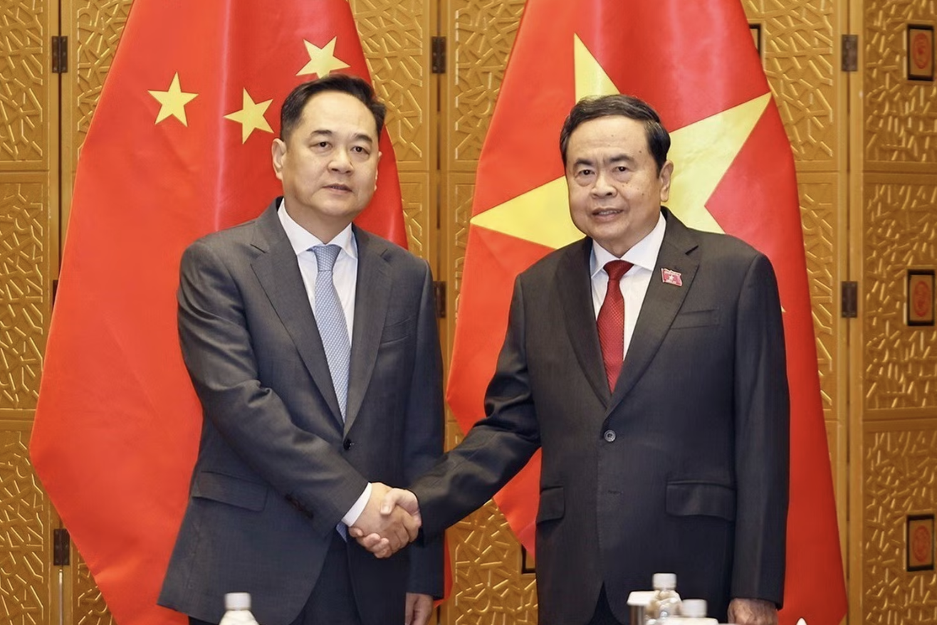Chủ tịch Quốc hội Trần Thanh Mẫn tiếp các nhân sĩ hữu nghị Trung Quốc- Ảnh 1.