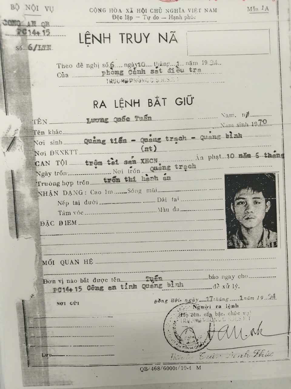 Phạm nhân trốn truy nã 32 năm, thay tên đổi họ vẫn bị công an bắt giữ - Ảnh 2.