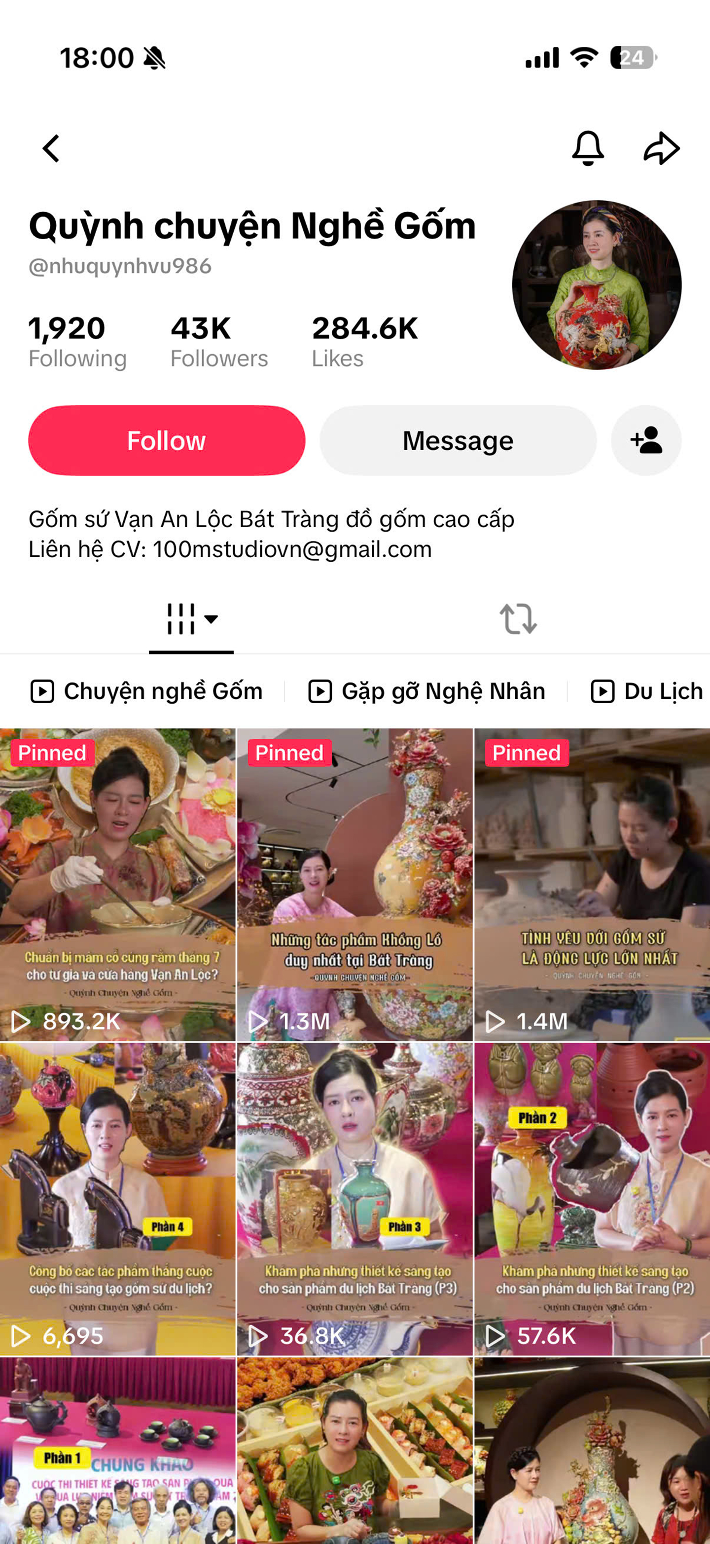 Nghệ nhân thời đại mới giữa làng gốm Bát Tràng
- Ảnh 2.