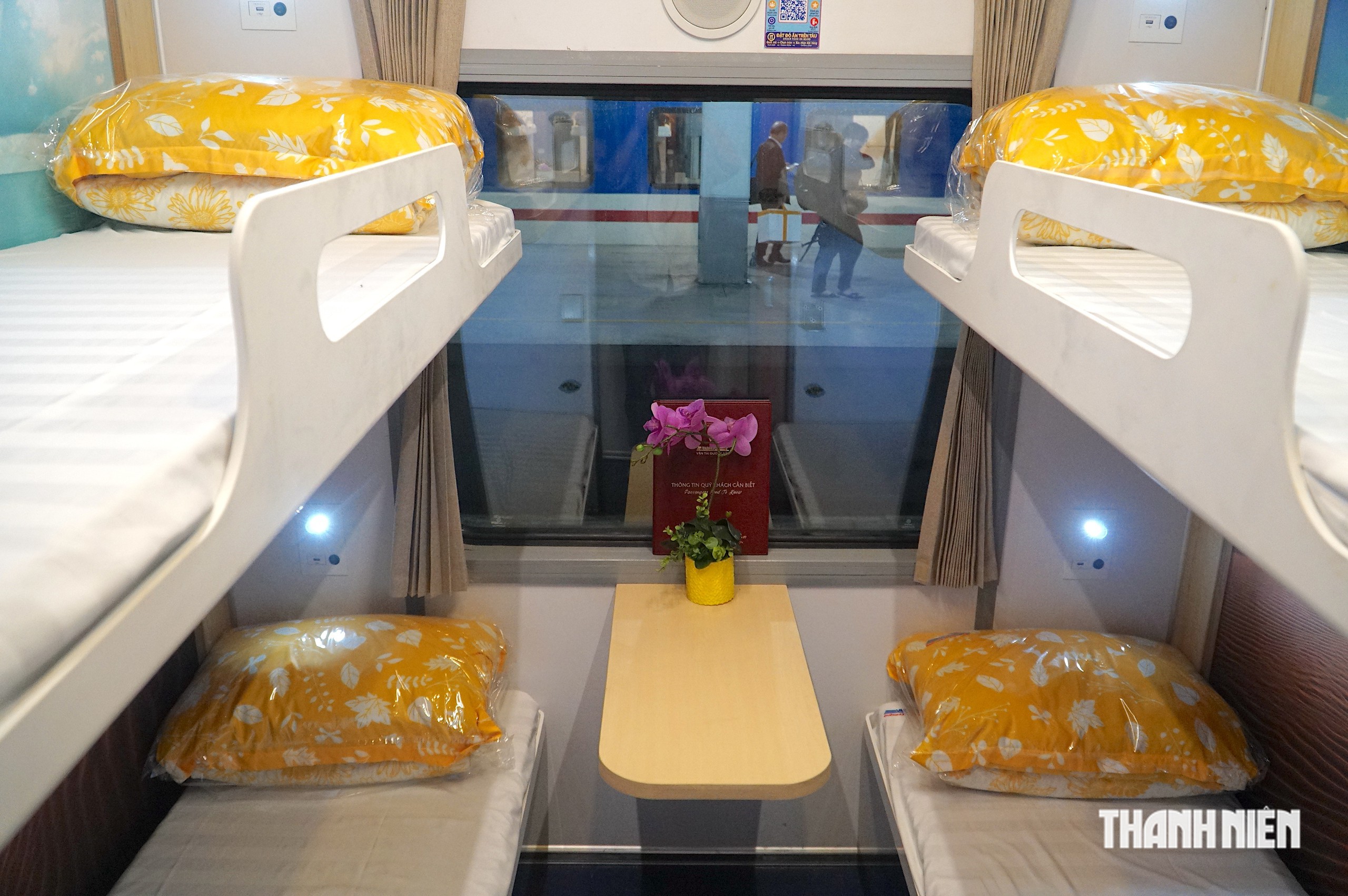 Đi tàu lửa Sài Gòn - Nha Trang, hành khách có thêm wifi và giường mới- Ảnh 4.
