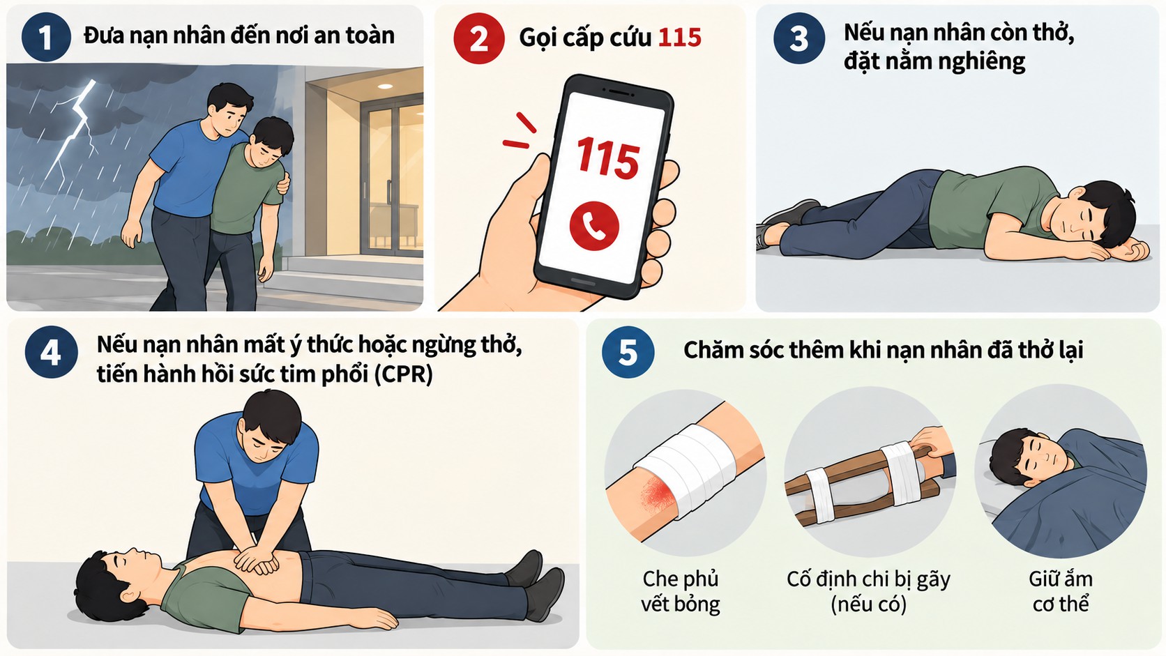 Mưa giông có sét: Bác sĩ chỉ cách tránh nguy hiểm, sơ cứu đúng cách - Ảnh 2.