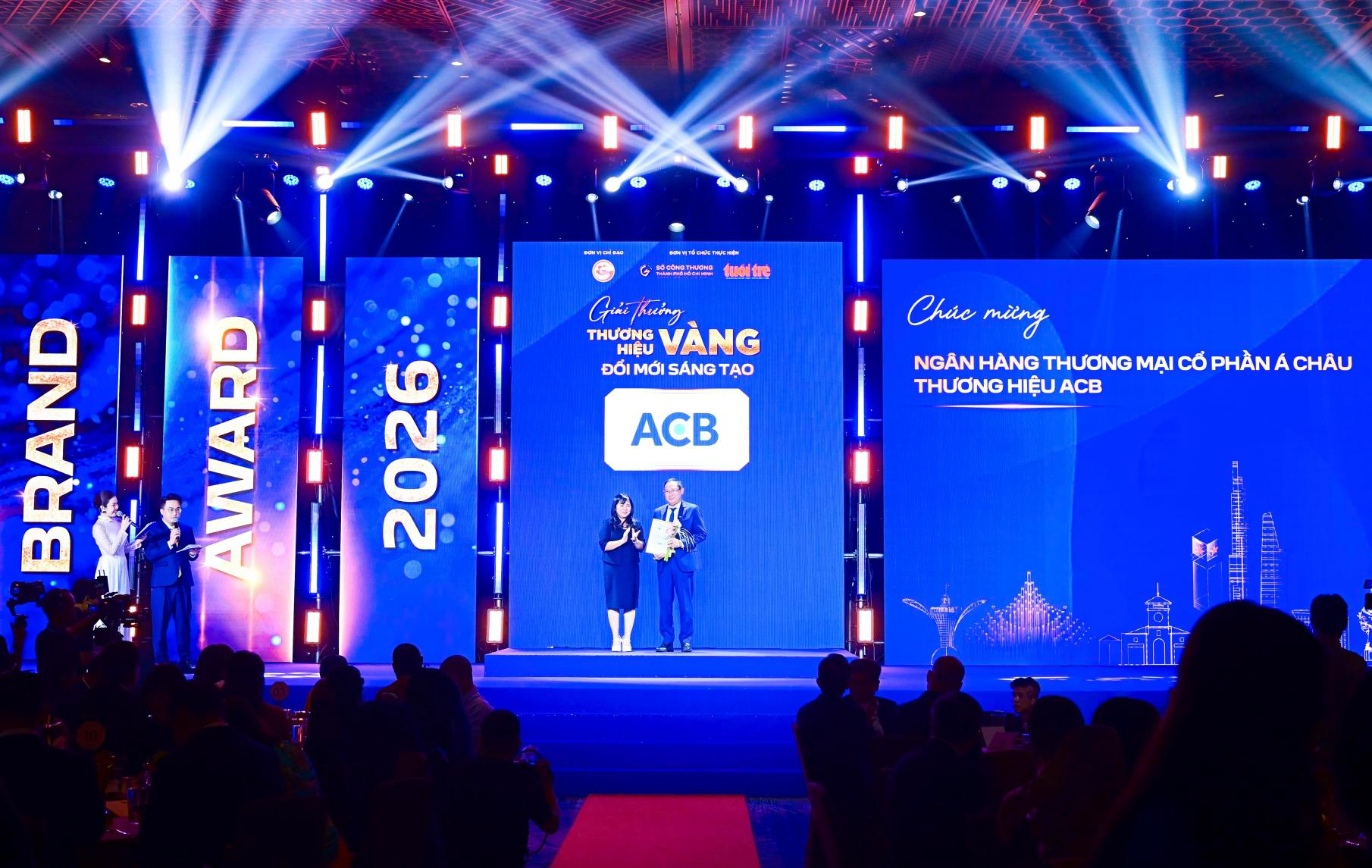ACB chinh phục hạng mục kép tại Thương hiệu vàng TP.HCM 2026 - Ảnh 2.