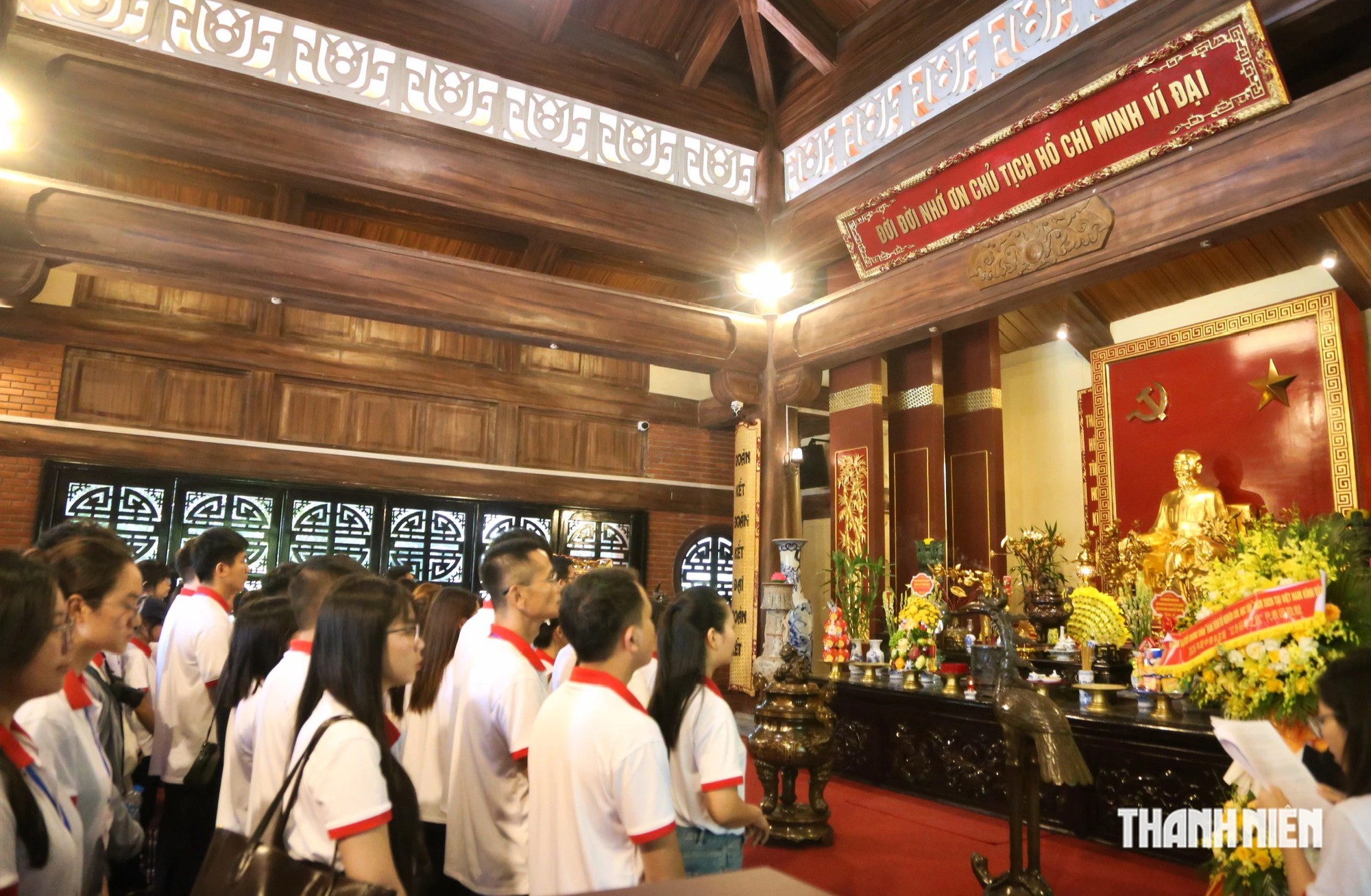 Đoàn thanh niên Trung Quốc thăm những 'địa chỉ đỏ' tại Thái Nguyên - Ảnh 2.