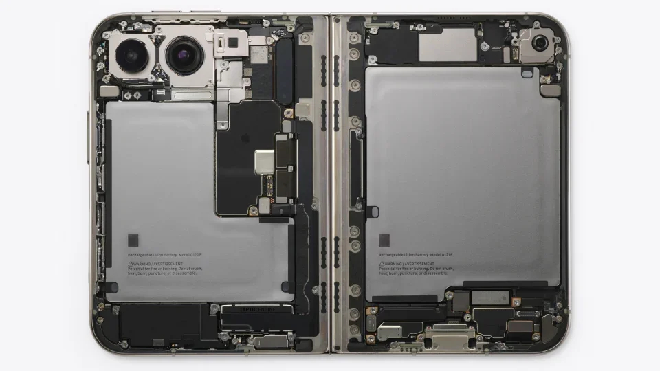 Apple hé lộ ‘vũ khí bí mật’ bên trong bản lề của iPhone Duo - Ảnh 1.