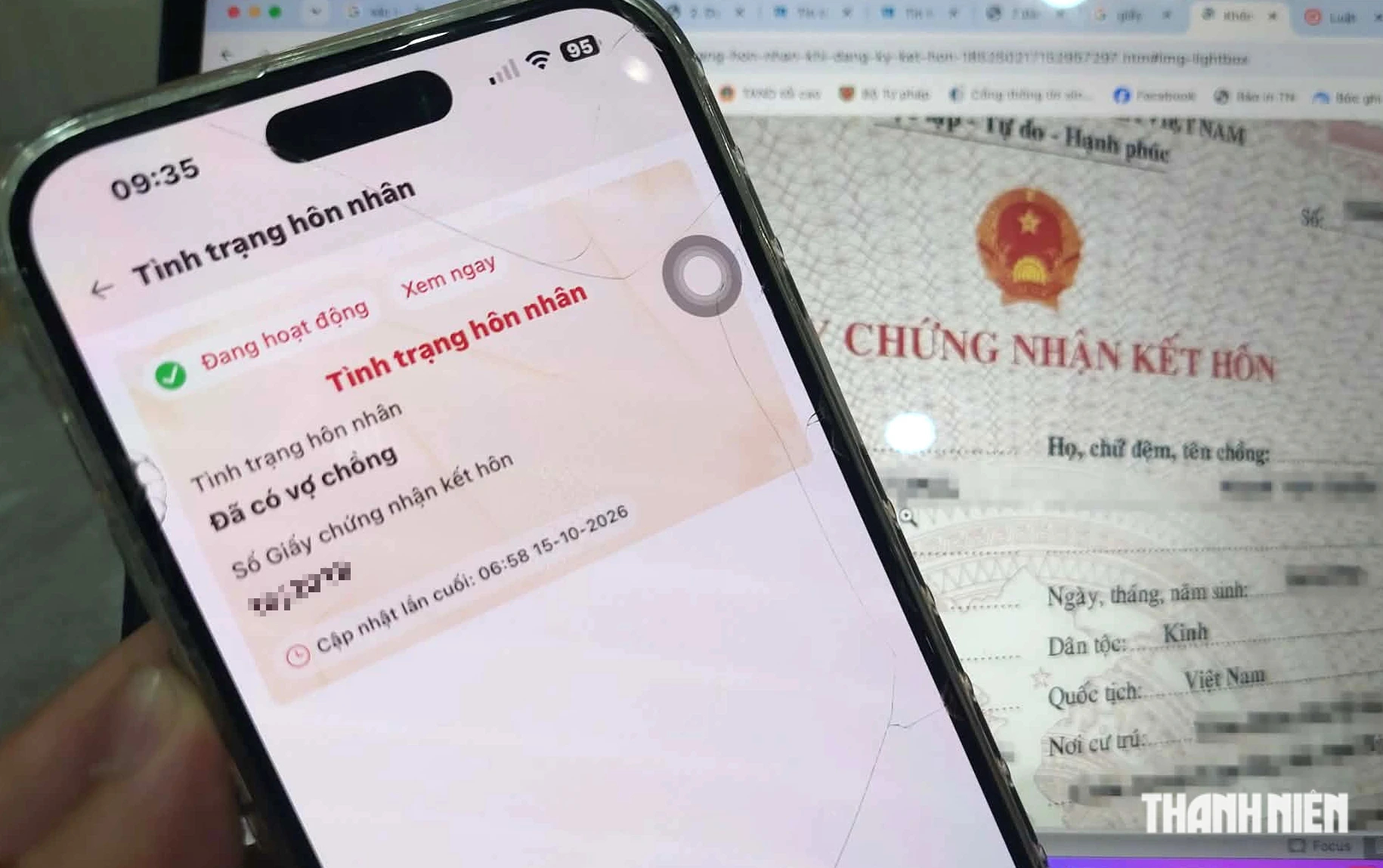 Đề xuất tình trạng hôn nhân trên VNeID thay thế cho bản giấy- Ảnh 1.