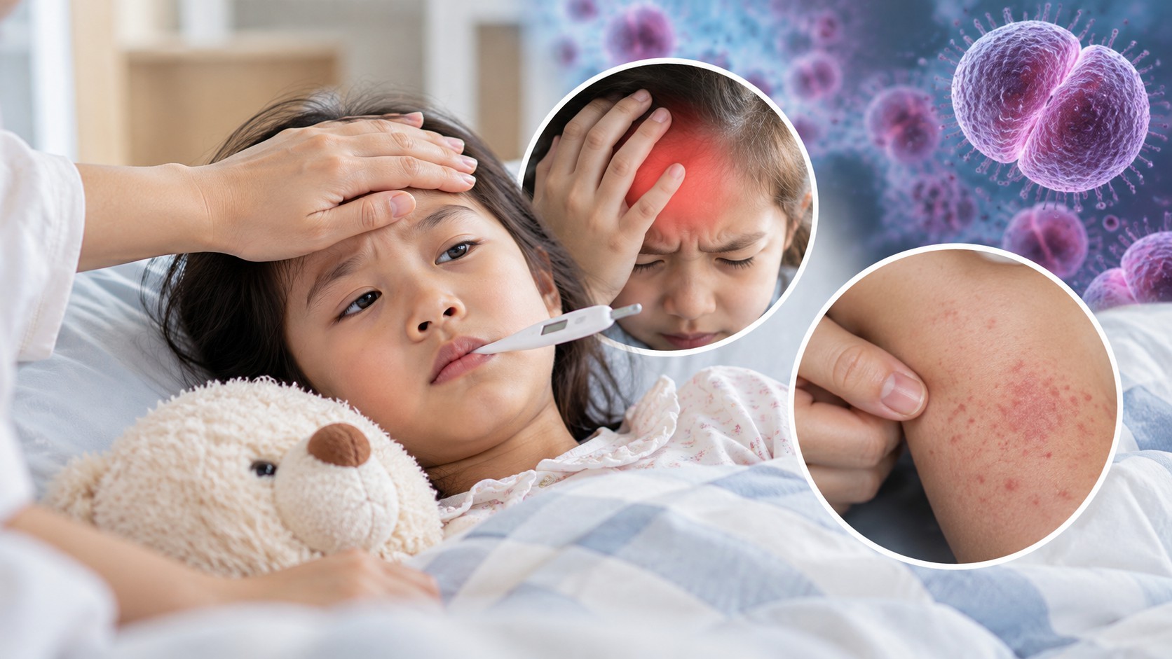 Sốt, đau đầu, phát ban: Khi nào cần cảnh giác bệnh do não mô cầu? - Ảnh 1.