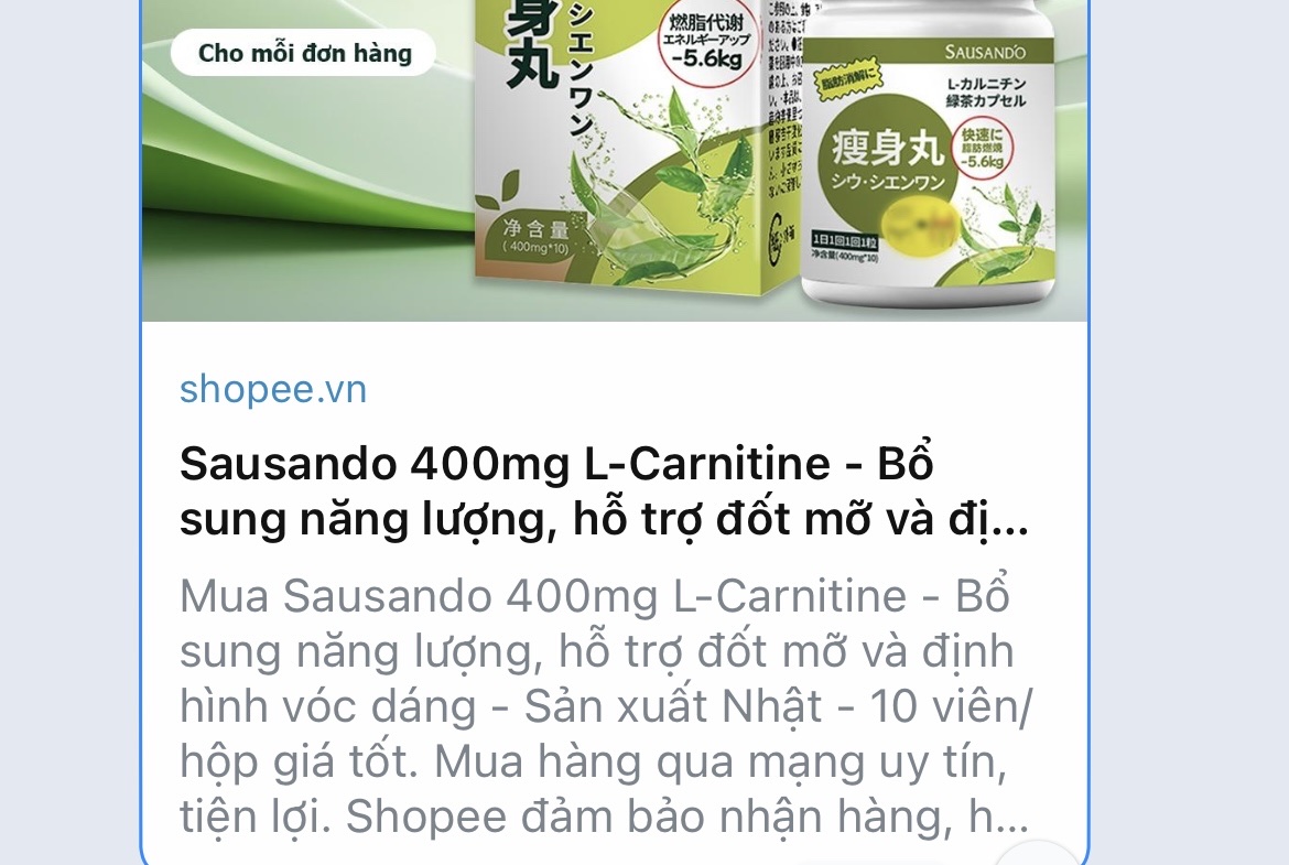 Cục An toàn thực phẩm yêu cầu ngừng kinh doanh sản phẩm Sausando Slimming capsule trên Shopee- Ảnh 1.