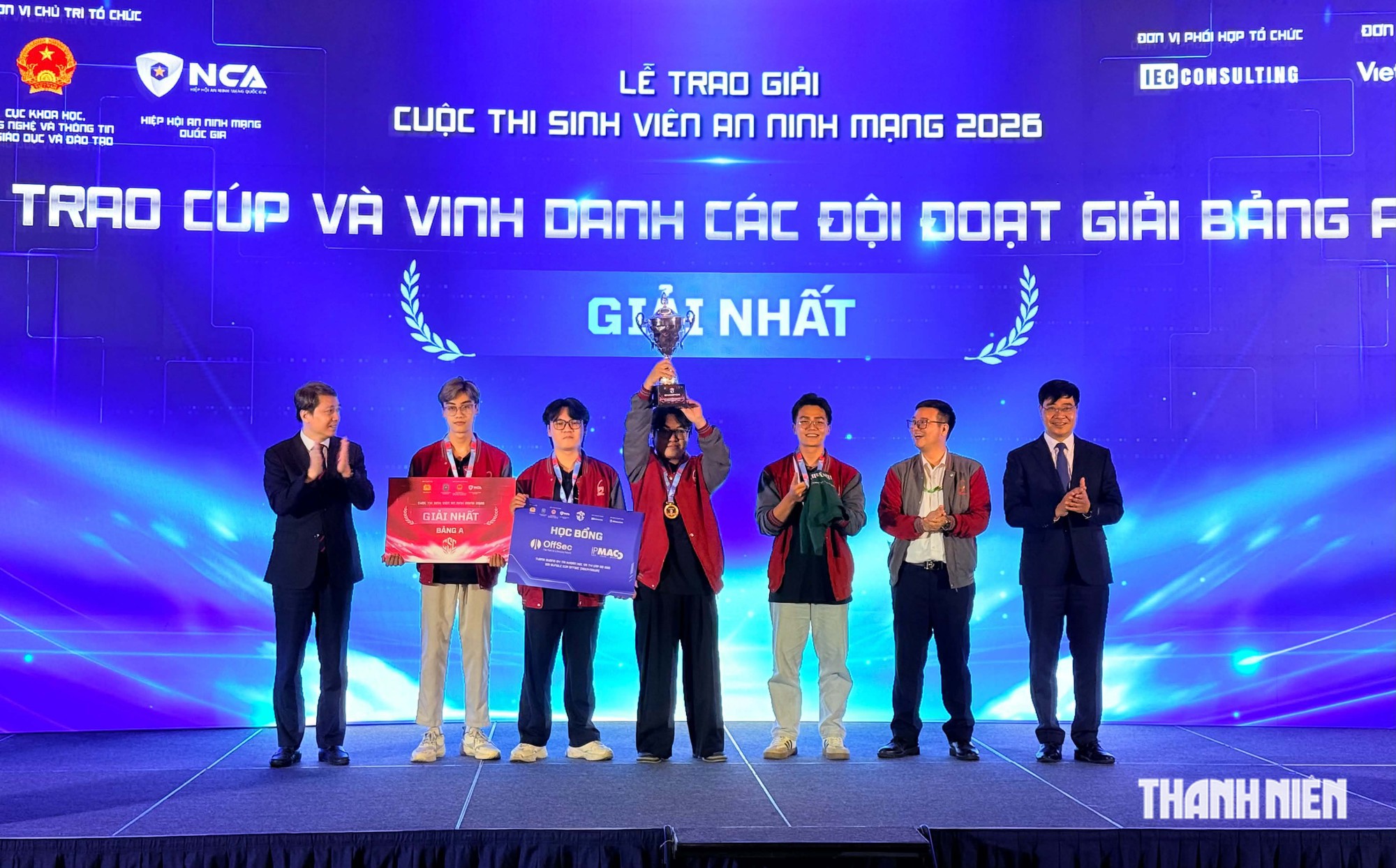 Học viện Công nghệ Bưu chính Viễn thông vô địch cuộc thi Sinh viên An ninh mạng 2026 - Ảnh 1.