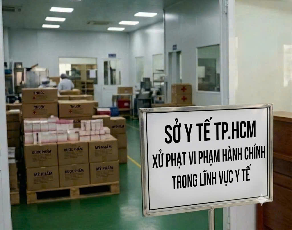 TP.HCM xử phạt nhiều cơ sở vi phạm khám chữa bệnh, mỹ phẩm, dược phẩm- Ảnh 1.