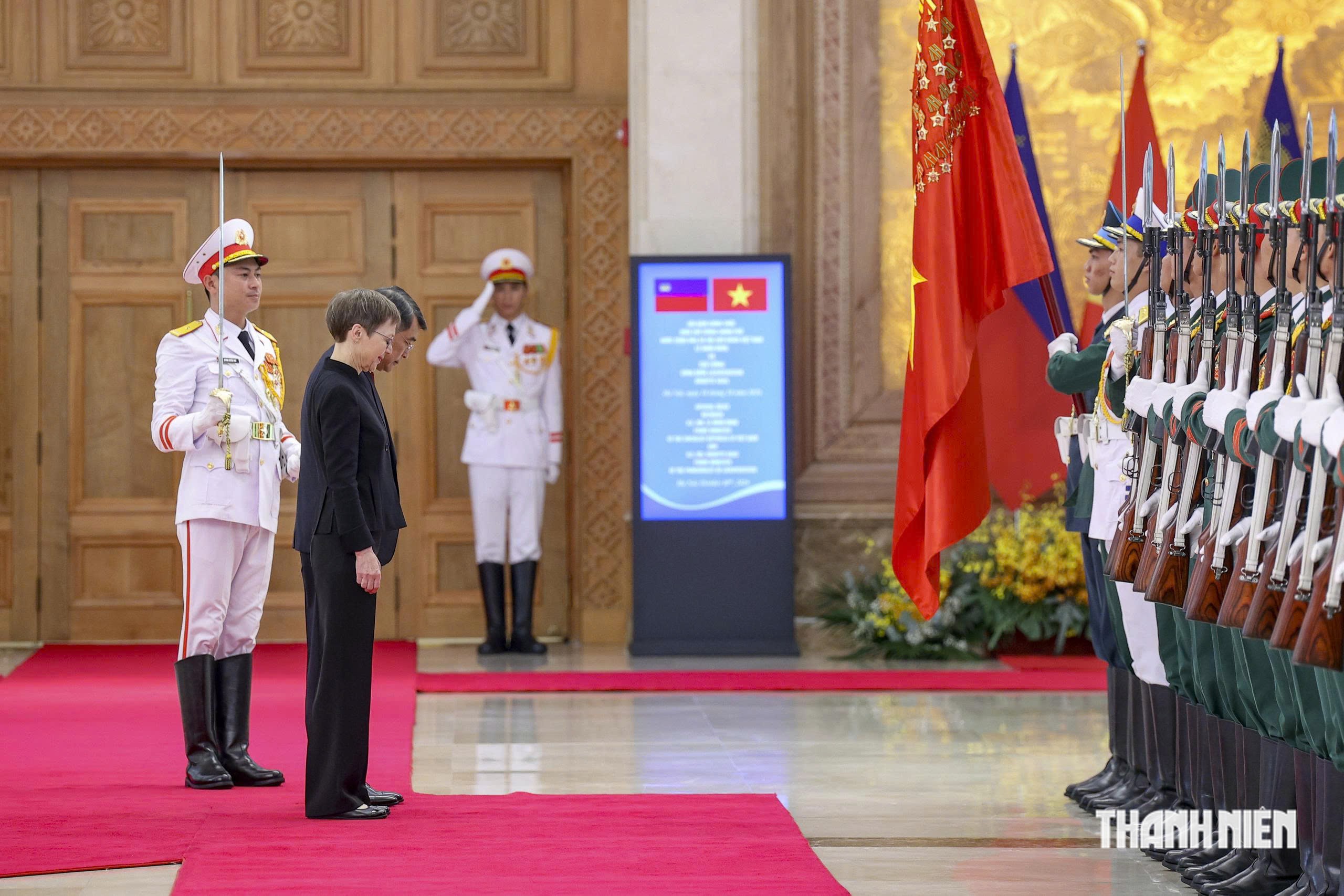 Thủ tướng L&ecirc; Minh Hưng chủ tr&igrave; lễ đ&oacute;n ch&iacute;nh thức Thủ tướng Liechtenstein- Ảnh 2.