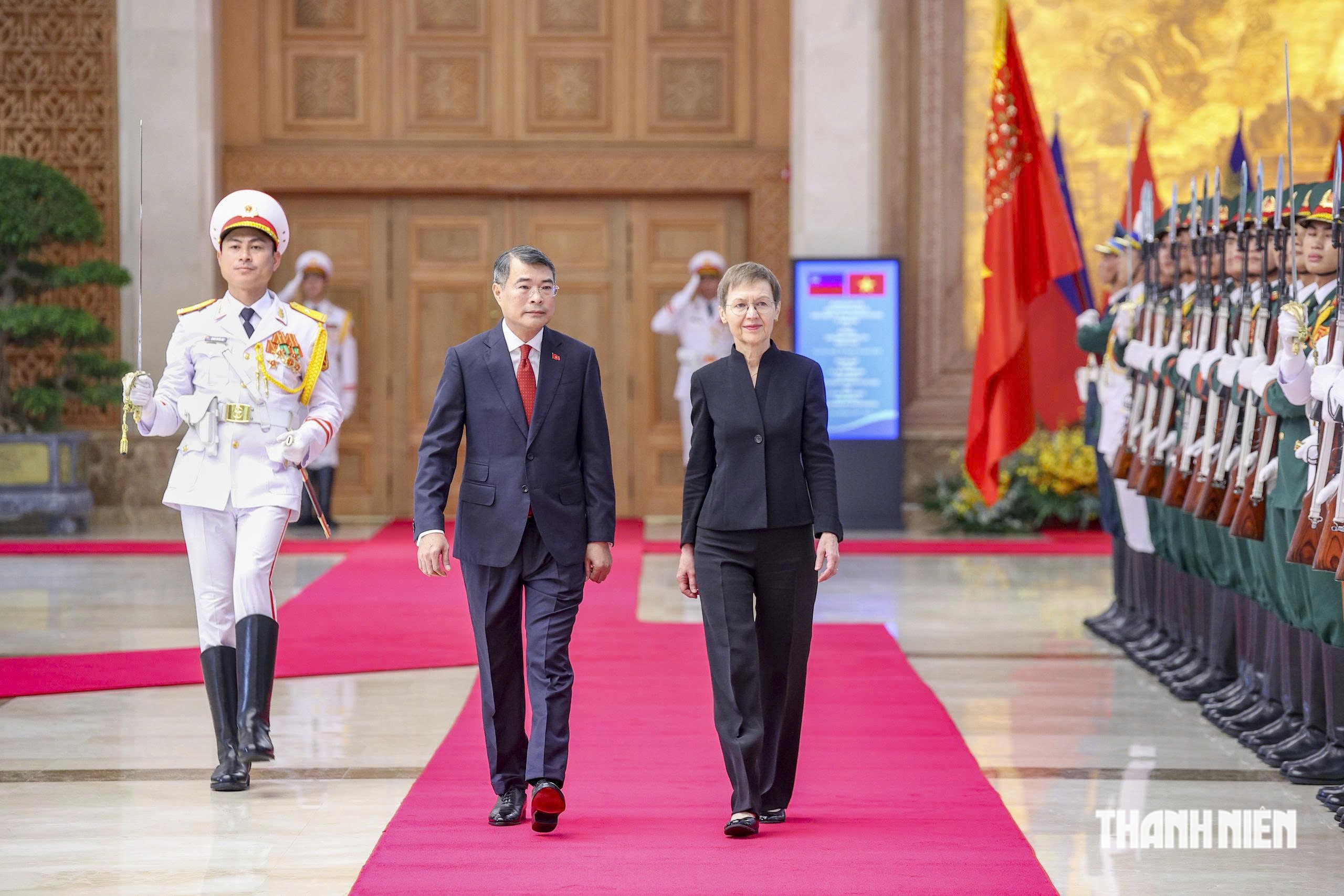 Thủ tướng L&ecirc; Minh Hưng chủ tr&igrave; lễ đ&oacute;n ch&iacute;nh thức Thủ tướng Liechtenstein- Ảnh 3.