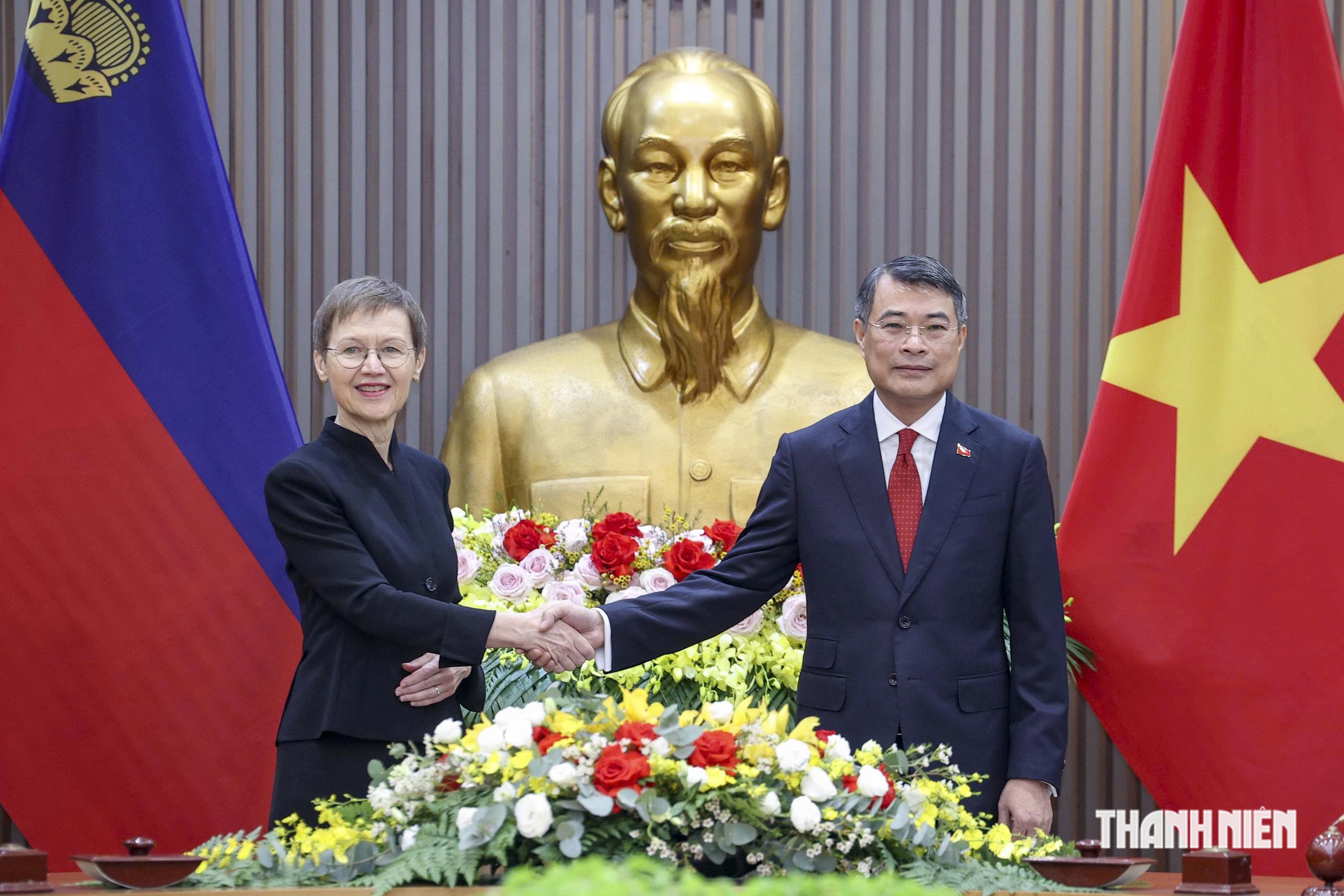 Thủ tướng L&ecirc; Minh Hưng chủ tr&igrave; lễ đ&oacute;n ch&iacute;nh thức Thủ tướng Liechtenstein- Ảnh 4.