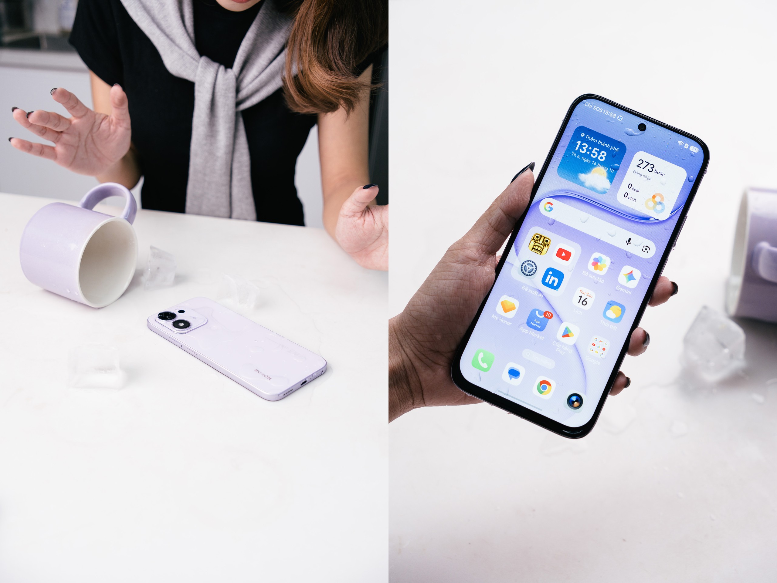HONOR 600S: Smartphone vừa đẹp, vừa bền dành cho phái đẹp - Ảnh 3.