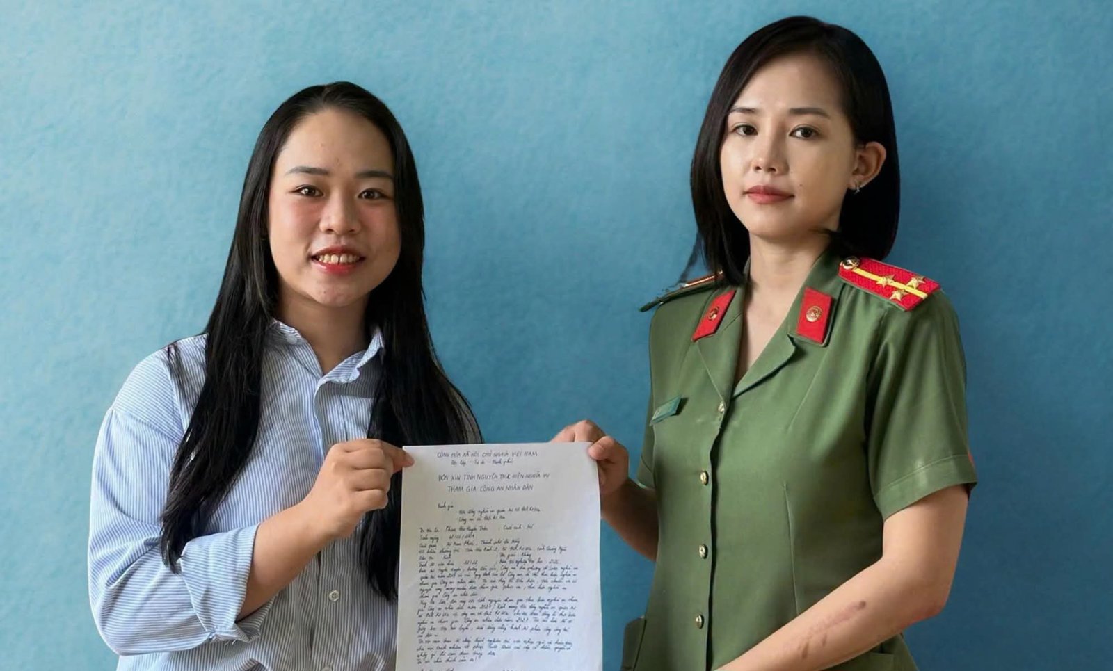 Nữ sinh tốt nghiệp loại giỏi tình nguyện tham gia nghĩa vụ quân sự- Ảnh 1.