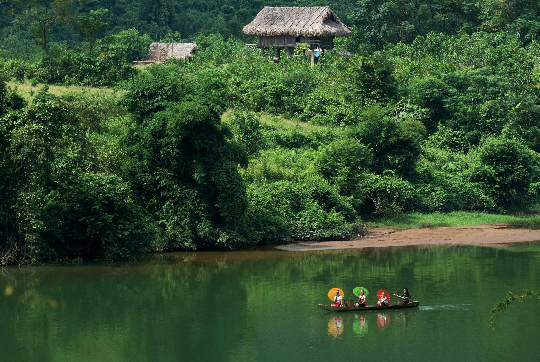 Nhà của người Đan Lai trong vùng lõi Pù Mát
