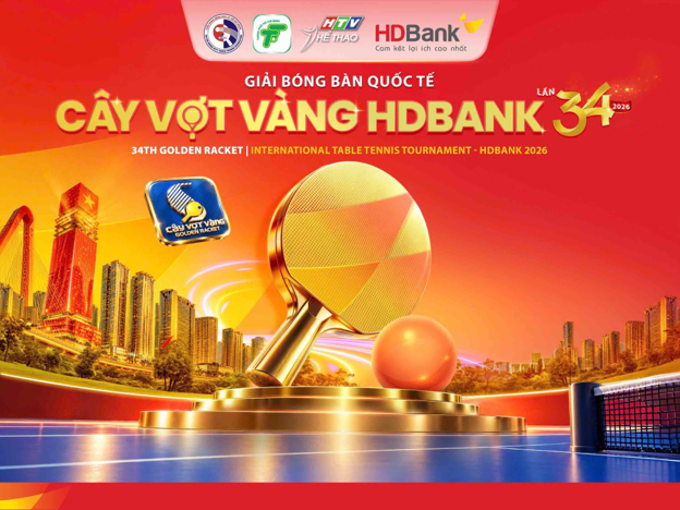 HDBank đồng hành Cây vợt vàng: Tiếp nối 40 năm truyền thống, kết nối quốc tế- Ảnh 1.