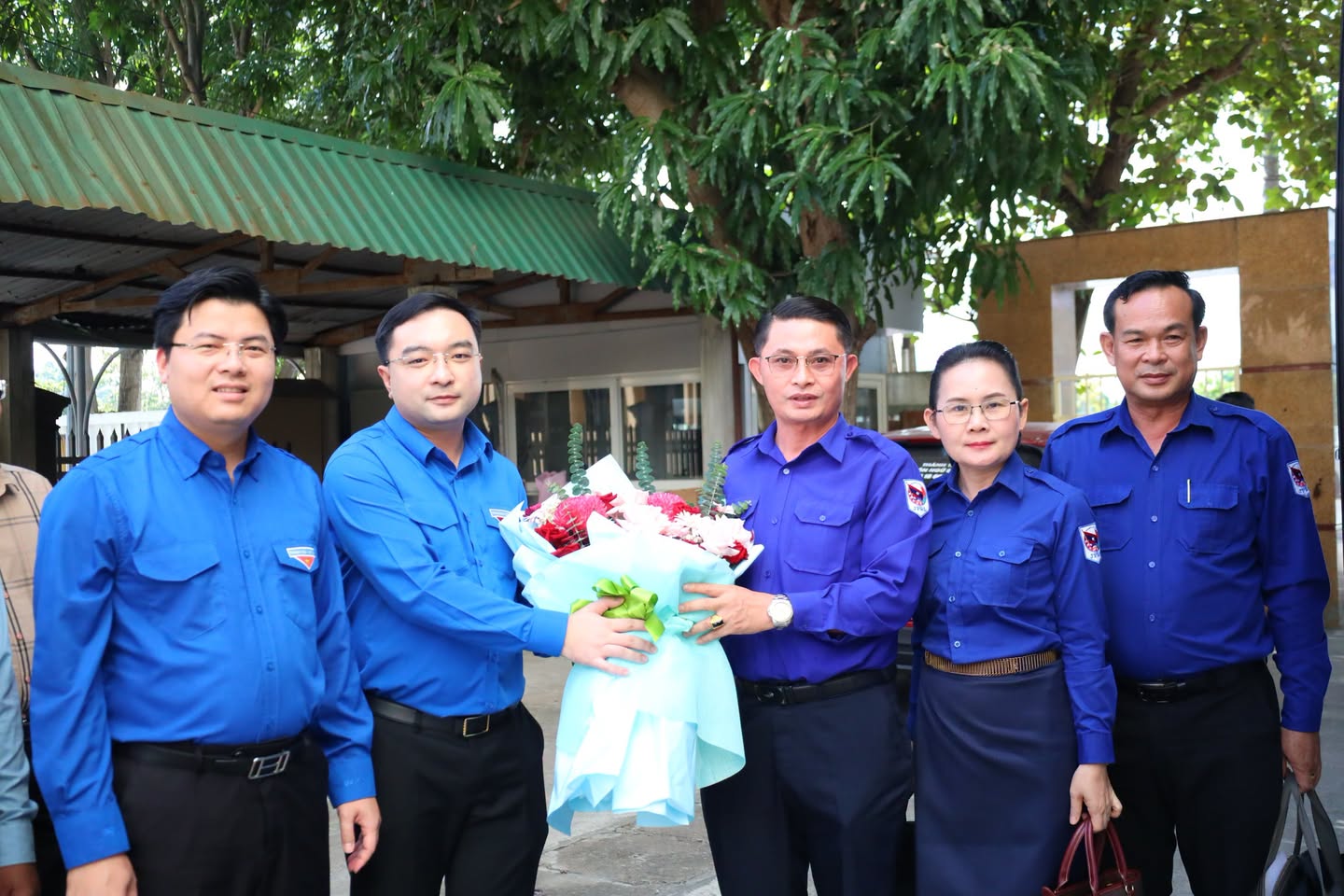 Đo&agrave;n đại biểu T.Ư Đo&agrave;n L&agrave;o thăm v&agrave; l&agrave;m việc tại Nghệ An- Ảnh 1.