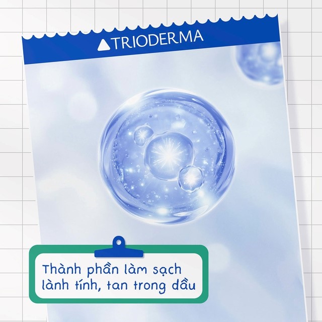 Review sữa rửa mặt Trioderma Acne Deep Cleanser có tốt với làn da dầu mụn Việt không? - Ảnh 2.