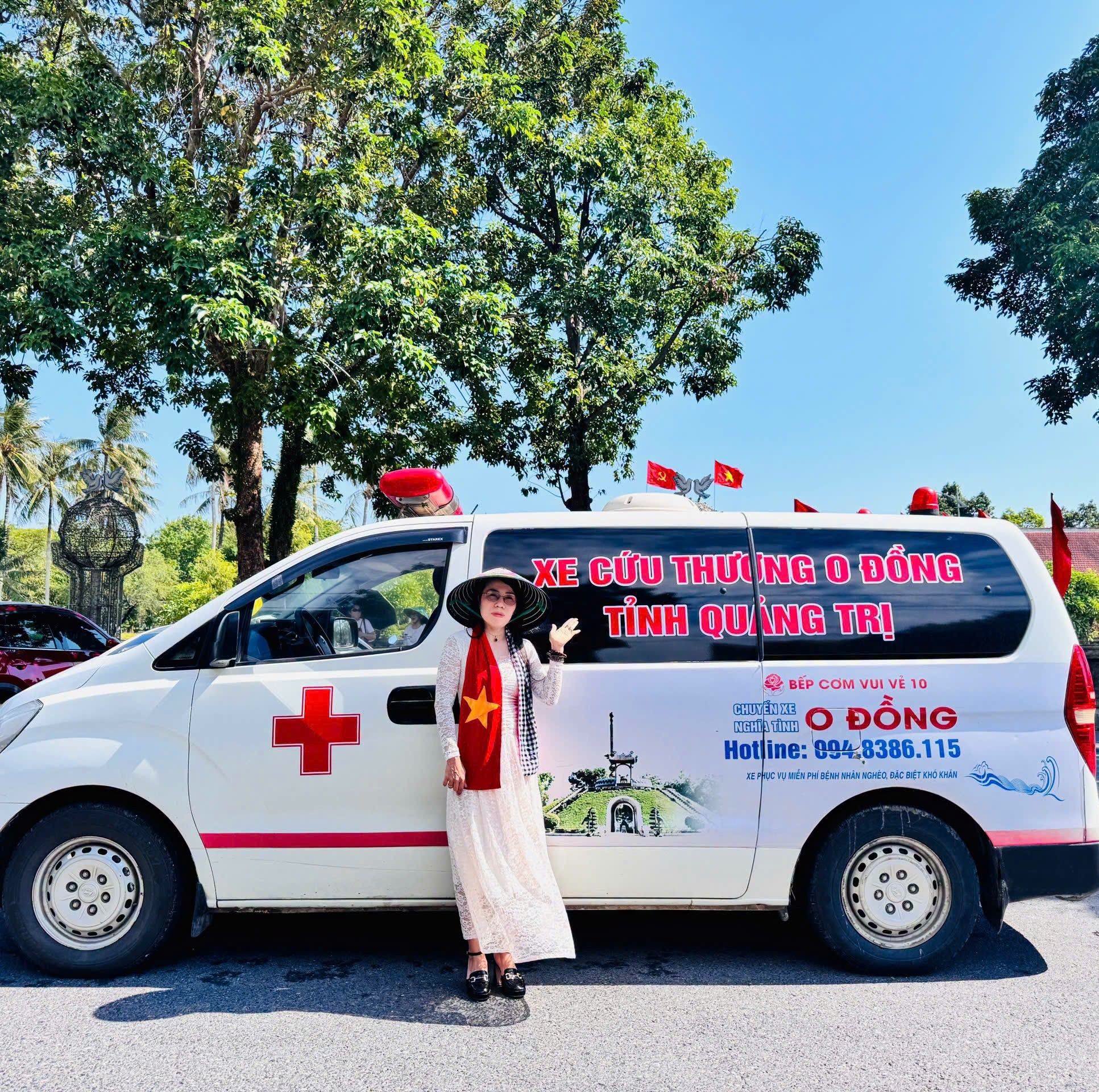 Nữ t&agrave;i xế cứu thương 0 đồng ở Quảng Trị - Ảnh 1.