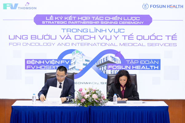Bệnh viện FV v&agrave; Tập đo&agrave;n Fosun Health hợp t&aacute;c chiến lược trong điều trị ung thư- Ảnh 1.