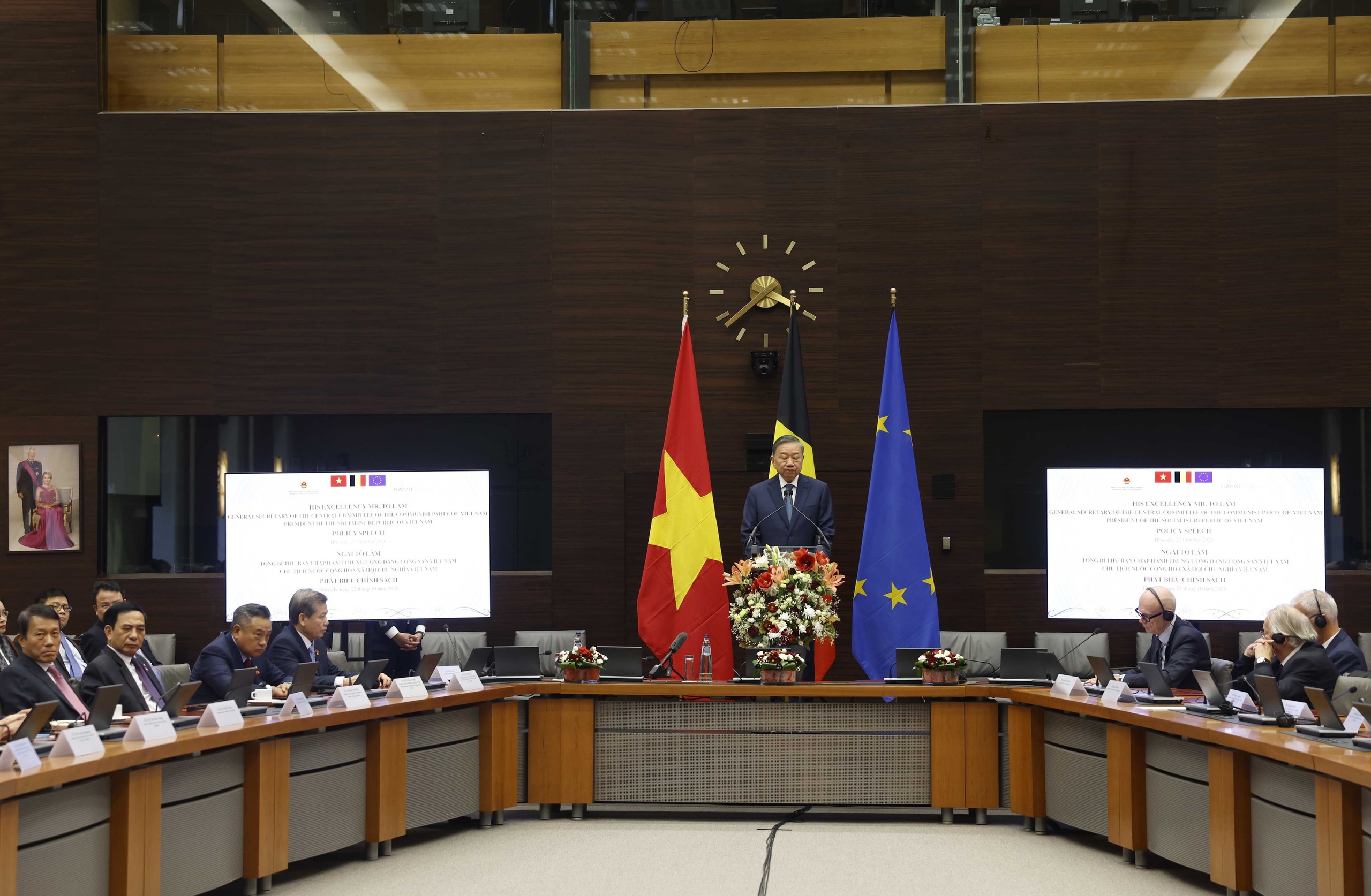 Tổng Bí thư, Chủ tịch nước Tô Lâm chia sẻ 3 thông điệp lớn tại châu Âu- Ảnh 2.