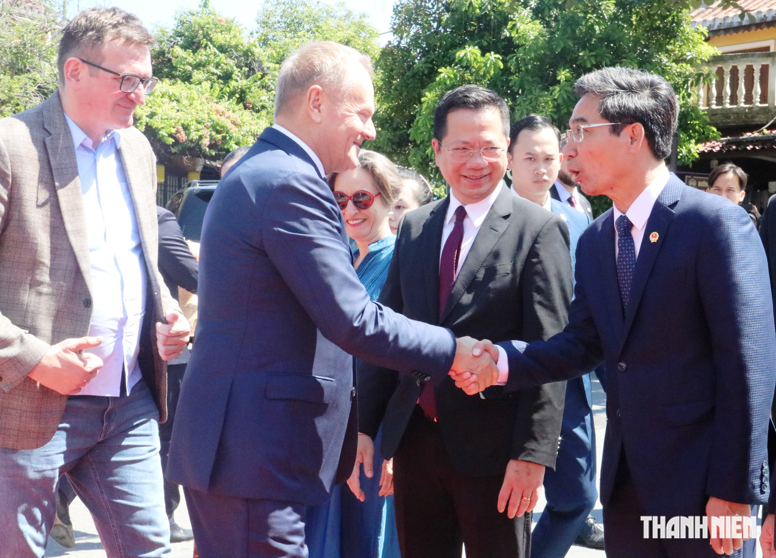 Thủ tướng Ba Lan Donald Tusk tham quan phố cổ Hội An, nghe hát bài chòi- Ảnh 5.