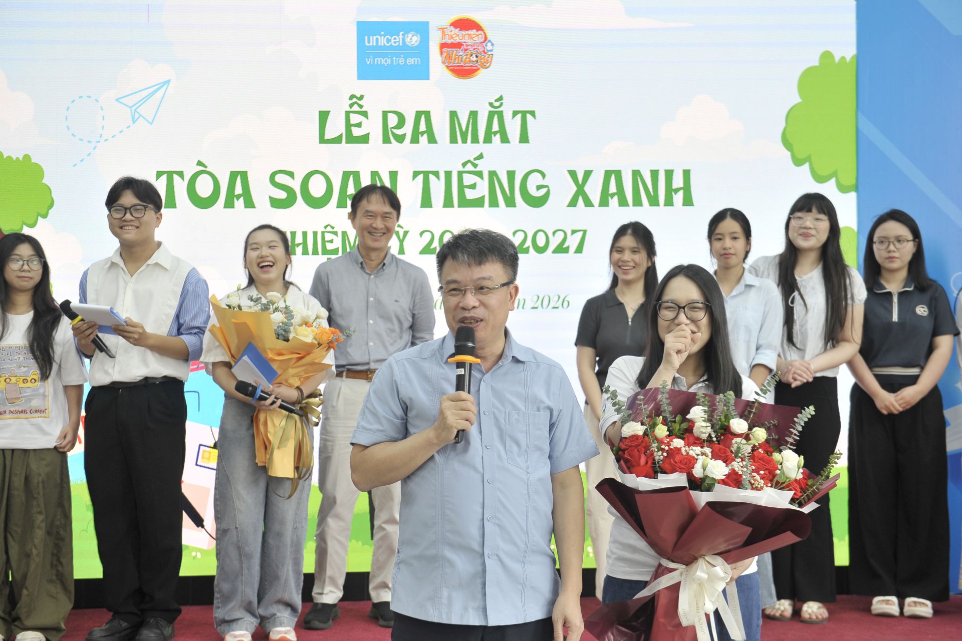 Ra mắt Ban Biên tập Tòa soạn Tiếng Xanh - Ảnh 2.
