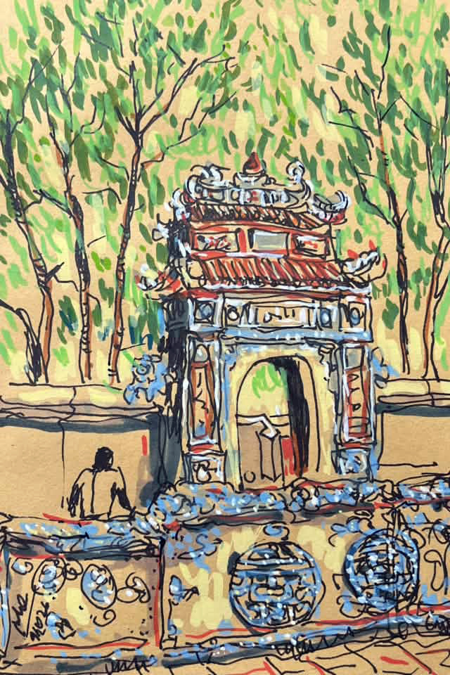 Lăng Kiên Thái Vương và 'bia hiếu thảo' khiến khách phải đi vòng- Ảnh 2.