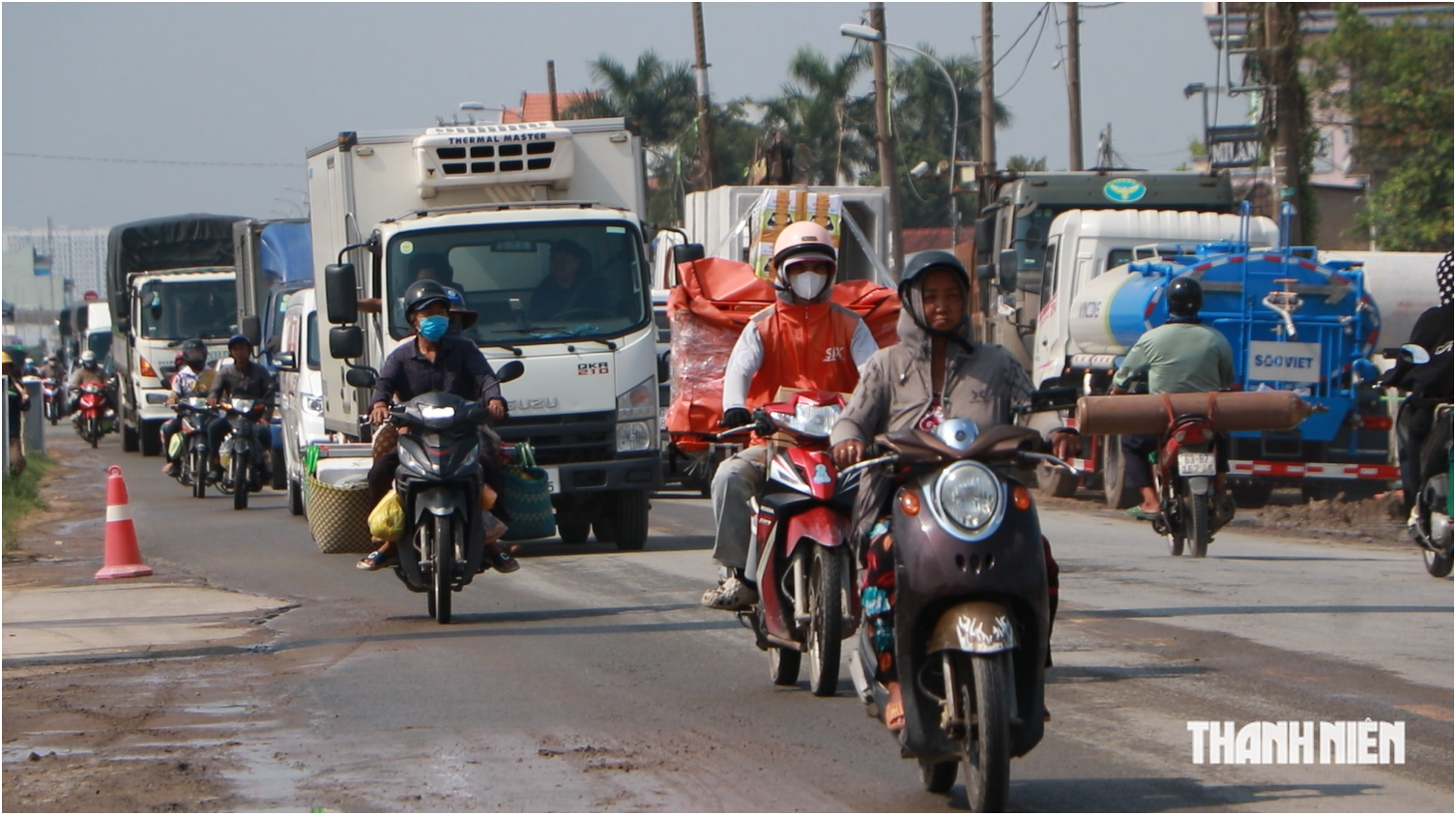 Cao tốc Bến Lức - Long Thành thông xe, nút giao quốc lộ 50 ùn ứ - Ảnh 3.