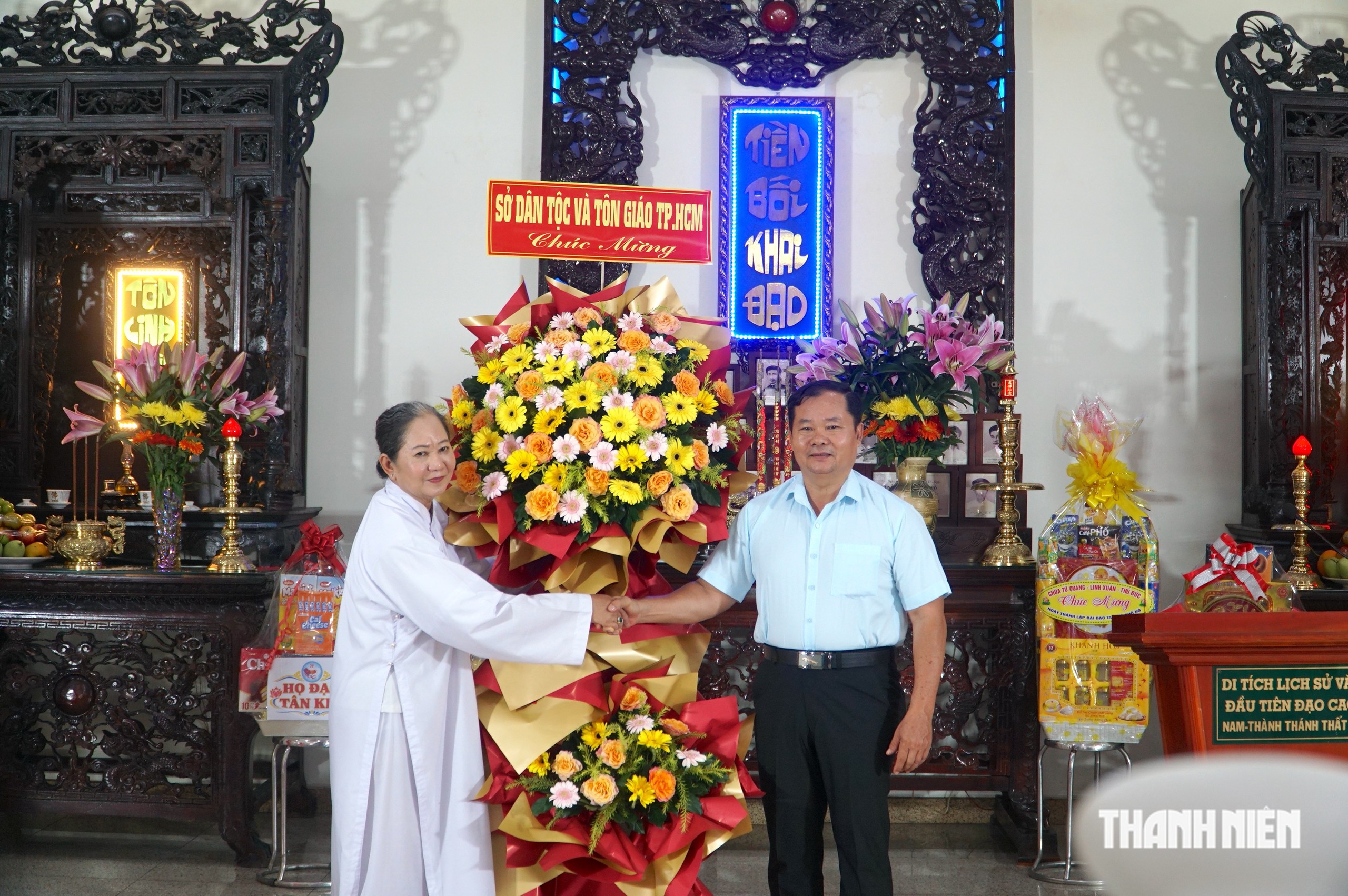 Nam Thành Thánh Thất kỷ niệm 100 năm hành trình khai đạo Cao Đài - Ảnh 5.