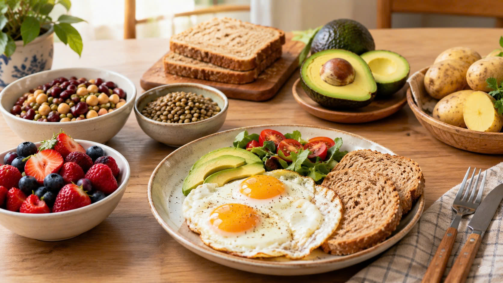 Ăn trứng kèm 5 thực phẩm này, tốt cho huyết áp và cholesterol - Ảnh 1.