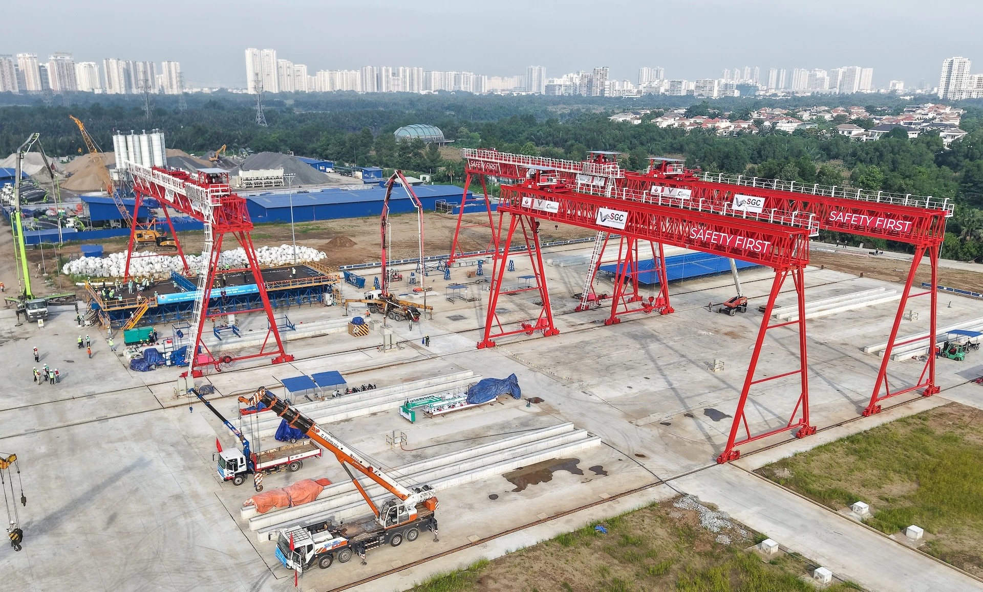 Đường sắt tỉ USD Bến Thành - Cần Giờ bứt tốc - Ảnh 1.