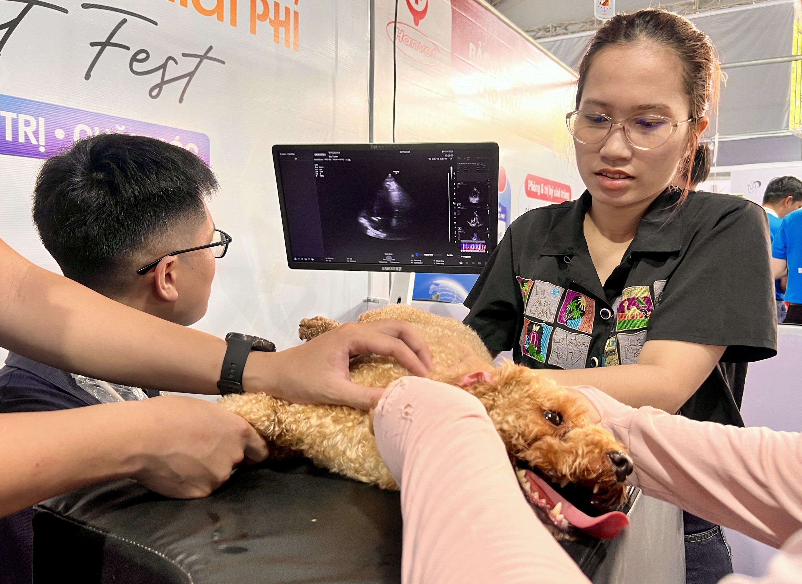 Ngày hội thú cưng đang diễn ra ở TP.HCM: Khám sức khỏe, tặng quà miễn phí - Ảnh 3.
