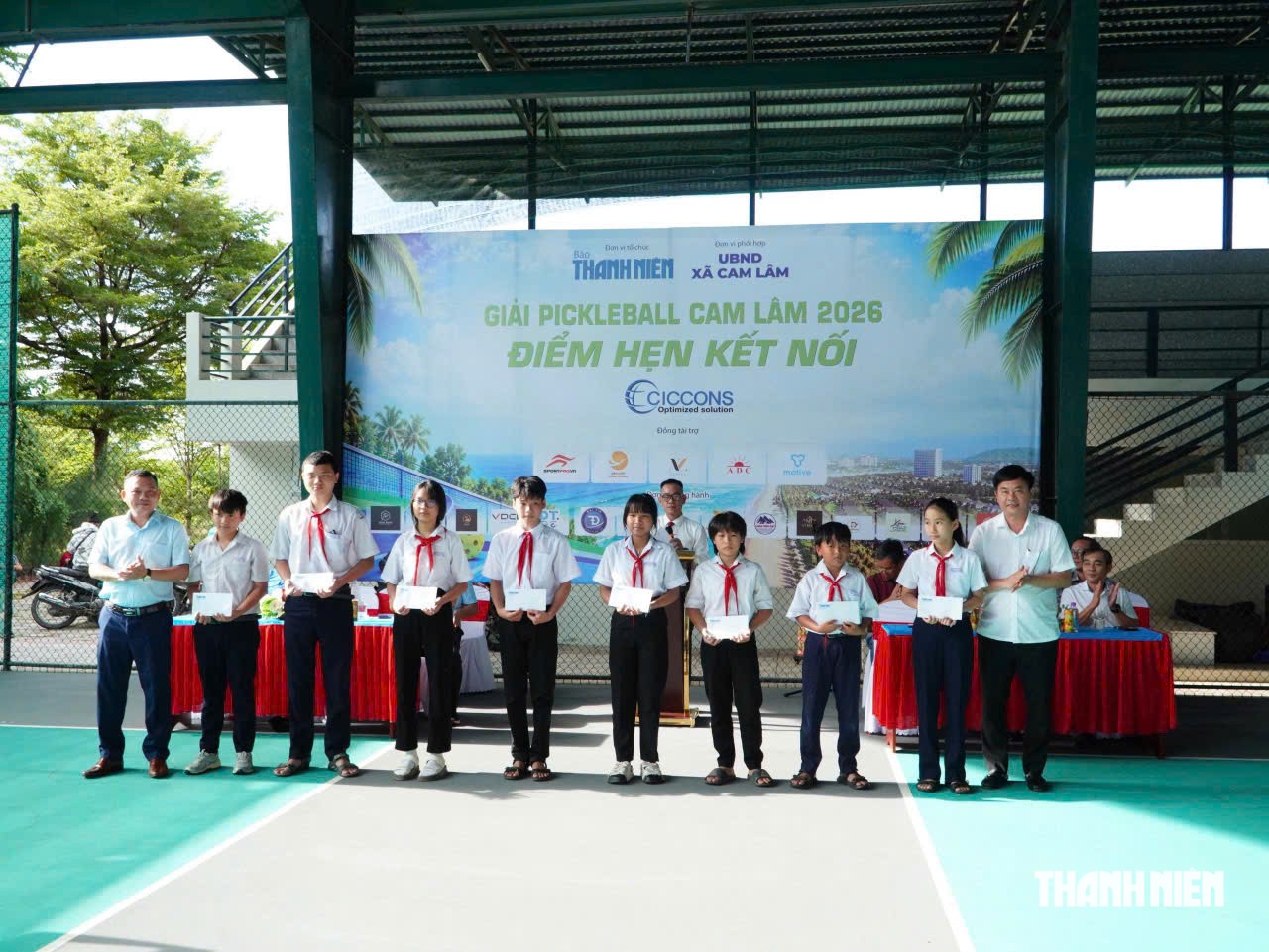 Giải pickleball Cam Lâm 2026: Kết nối thể thao, tiếp sức học sinh khó khăn- Ảnh 1.