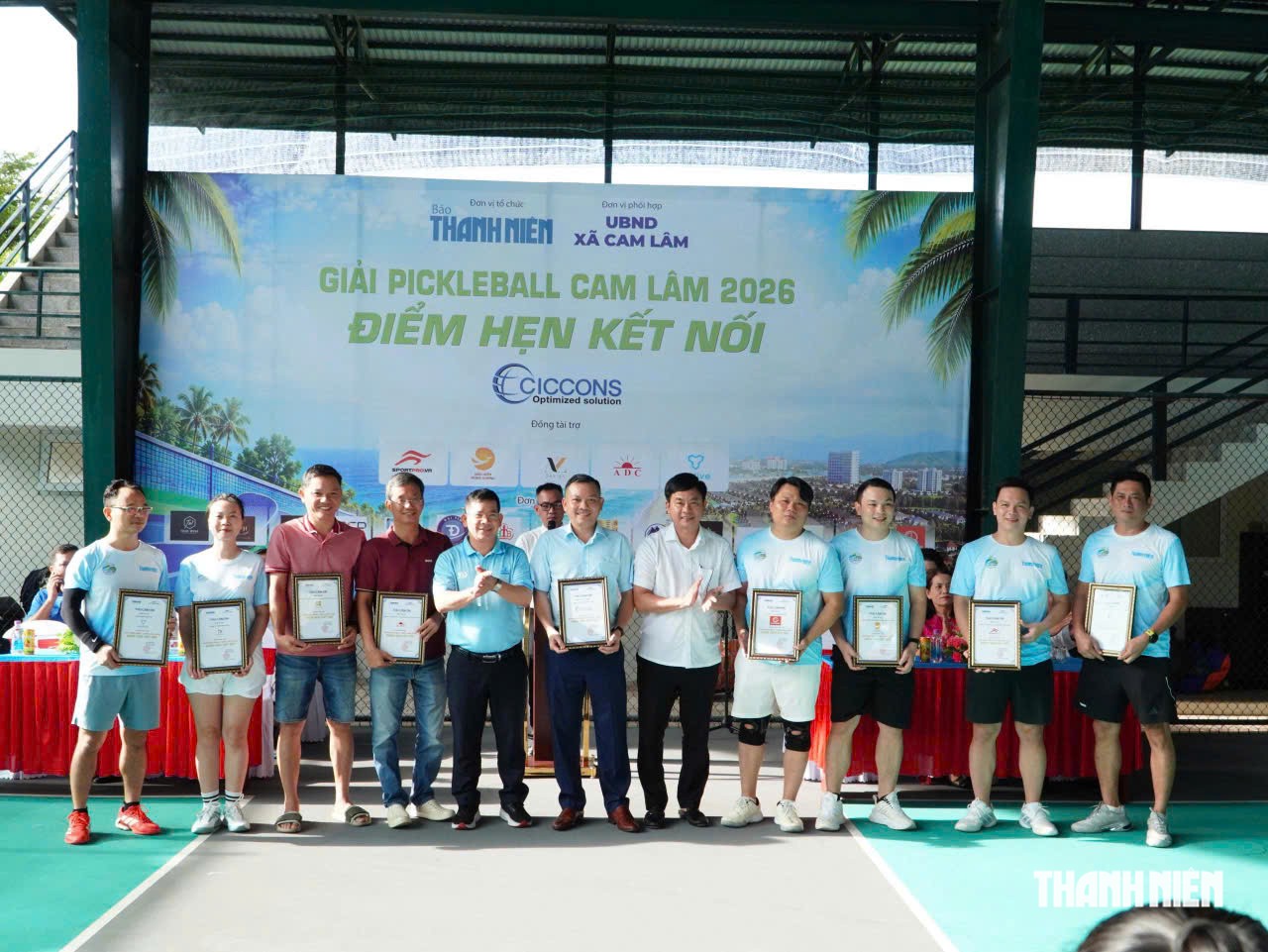 Giải pickleball Cam Lâm 2026: Kết nối thể thao, tiếp sức học sinh khó khăn- Ảnh 2.