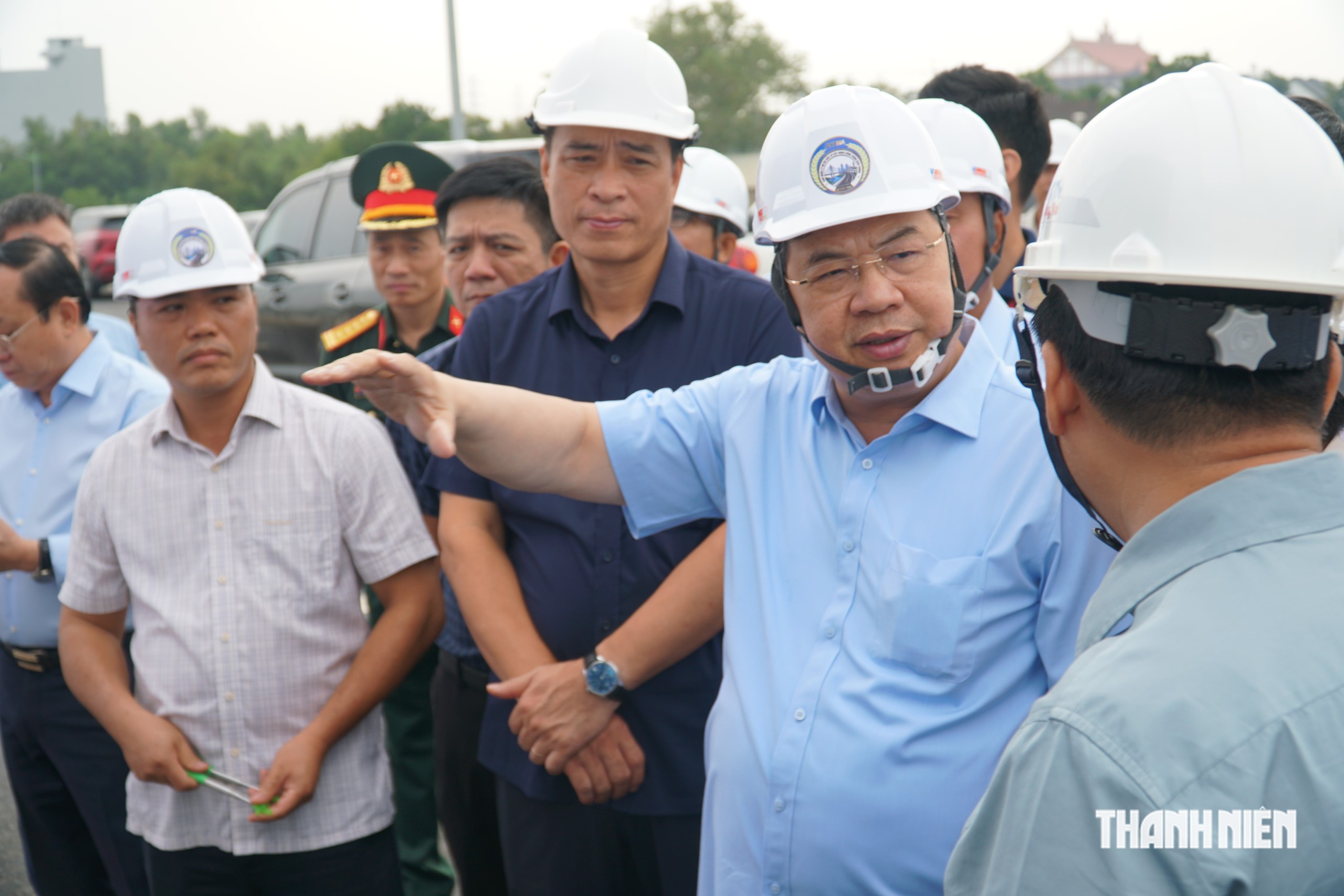 Phó thủ tướng thường trực Phạm Gia Túc kiểm tra dự án sân bay Long Thành- Ảnh 1.