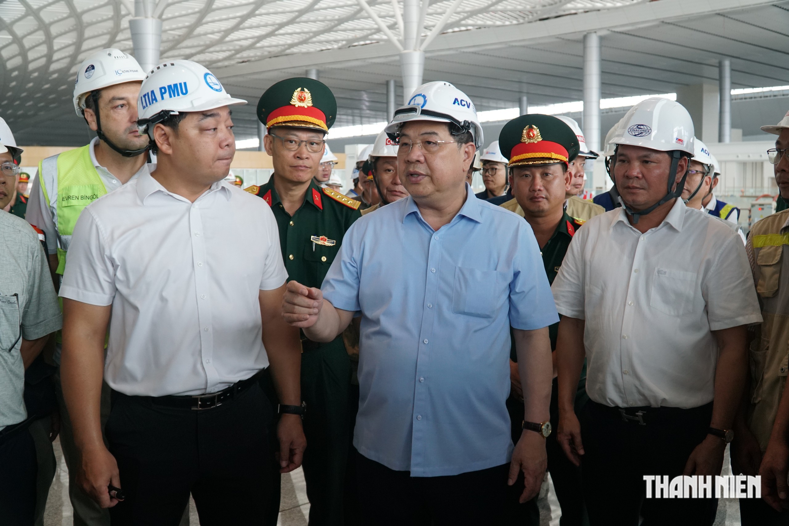 Phó thủ tướng thường trực Phạm Gia Túc kiểm tra dự án sân bay Long Thành- Ảnh 7.