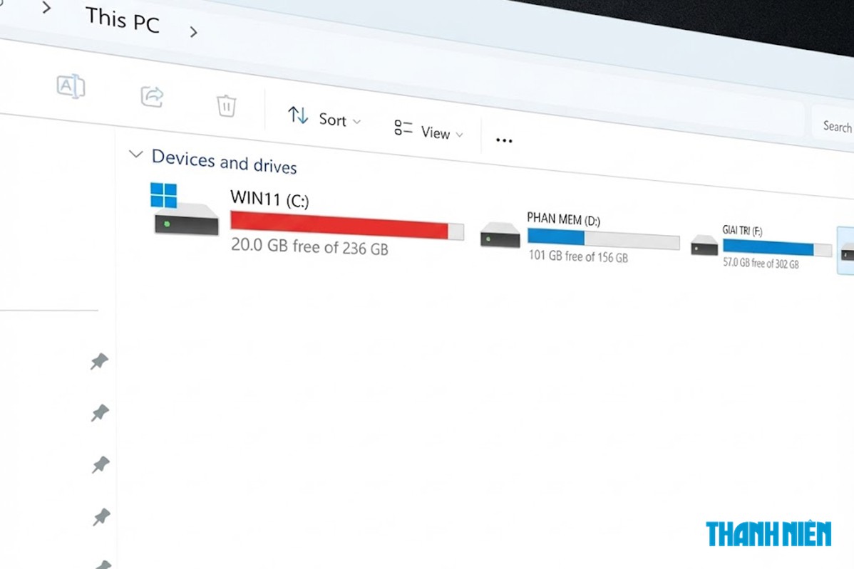 Lý do ổ C trên máy tính Windows liên tục đầy - Ảnh 1.