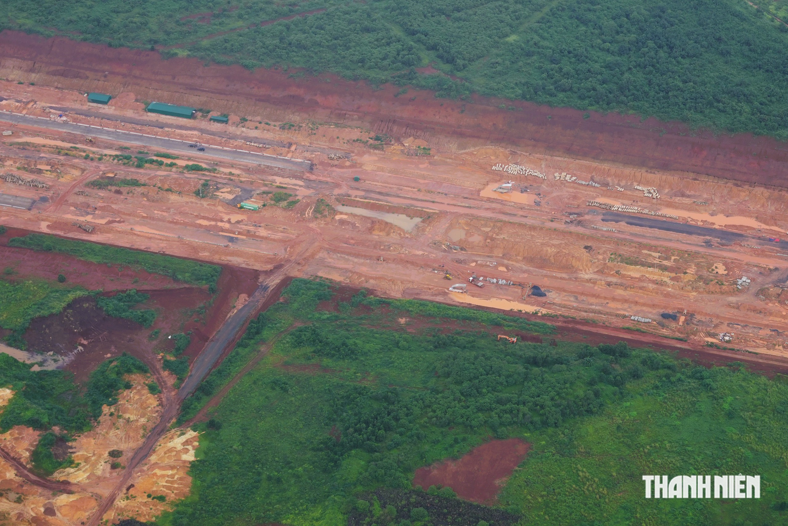 S&acirc;n bay Long Th&agrave;nh, nh&igrave;n từ trực thăng  - Ảnh 12.
