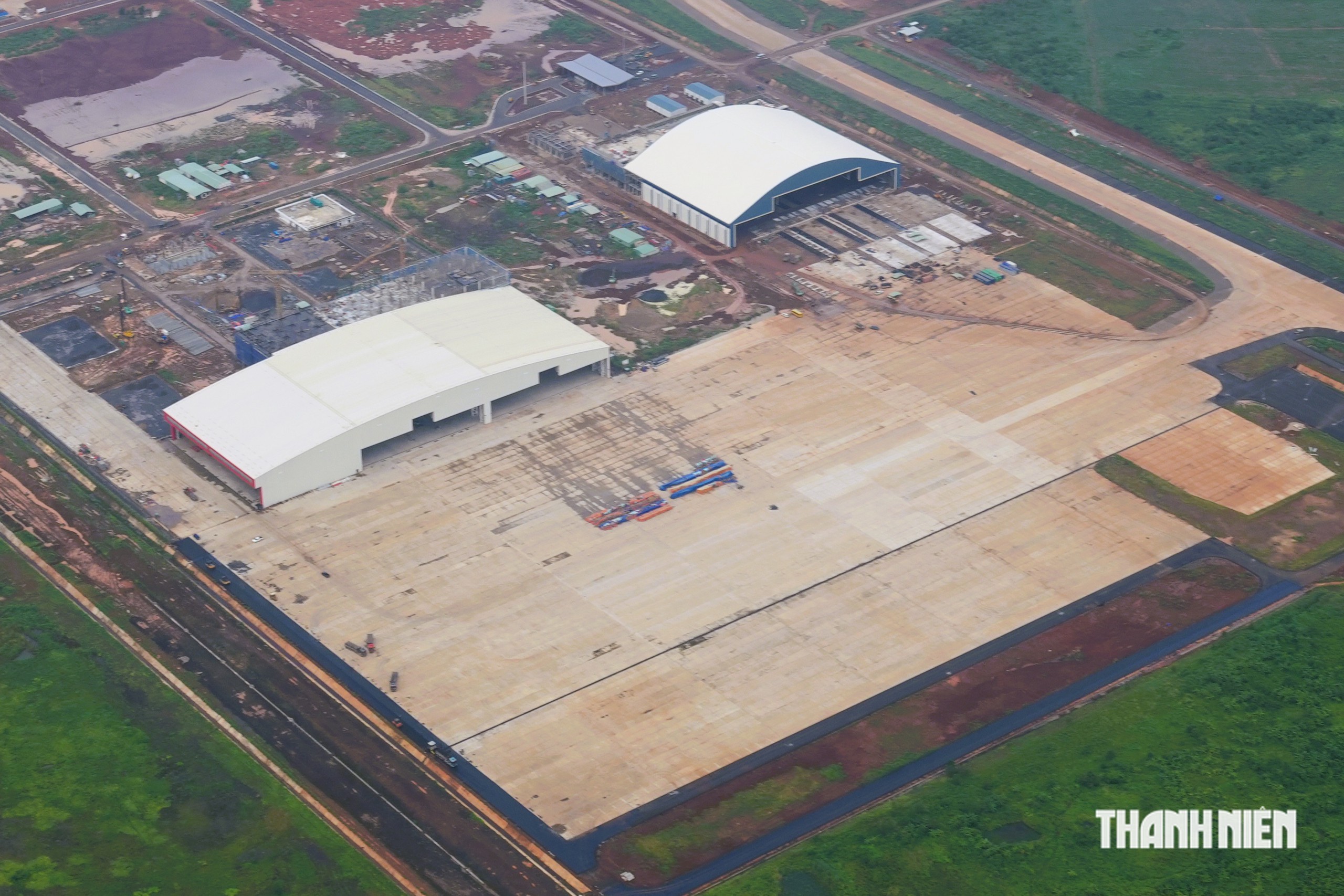 S&acirc;n bay Long Th&agrave;nh, nh&igrave;n từ trực thăng  - Ảnh 14.