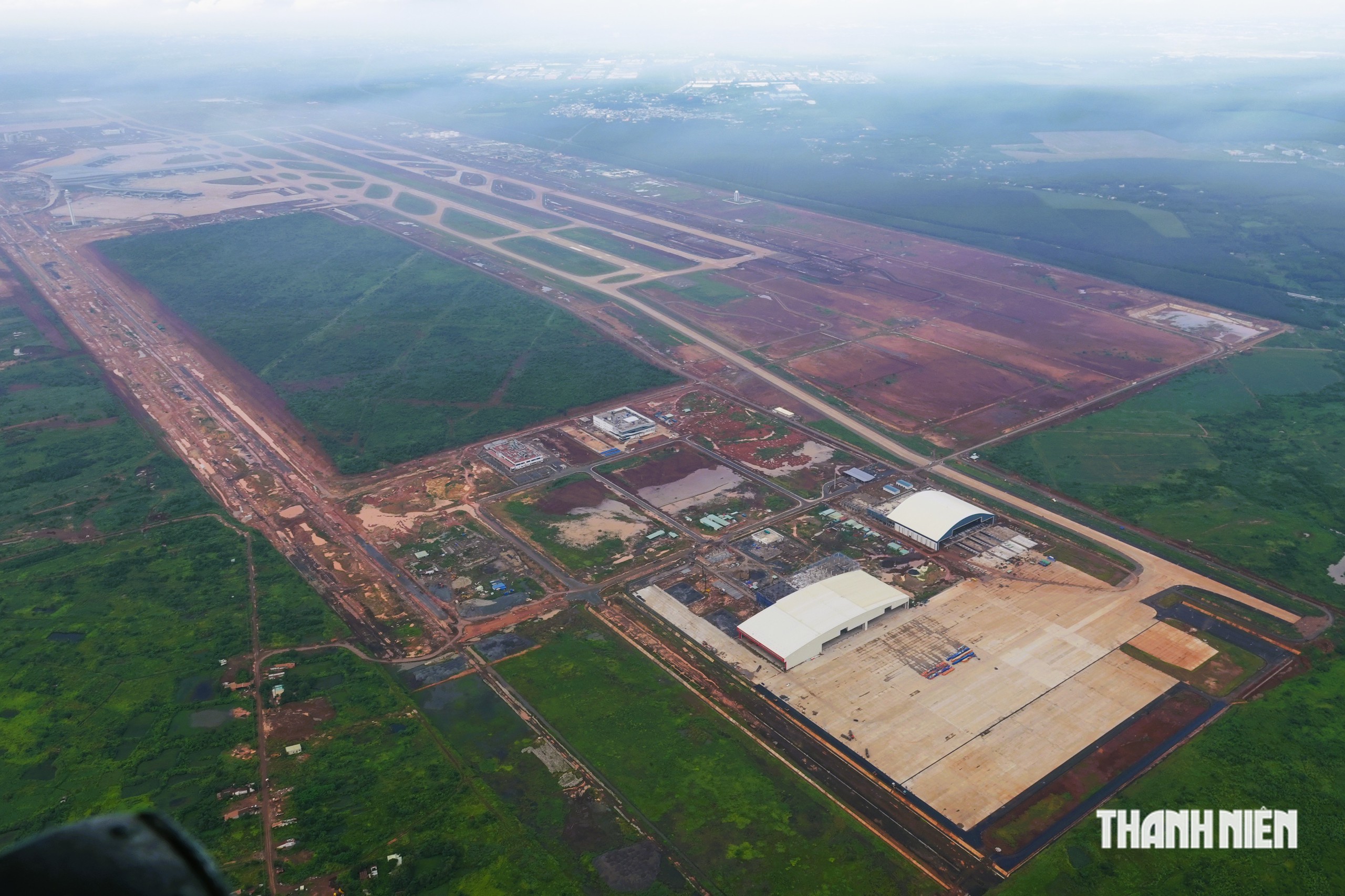 S&acirc;n bay Long Th&agrave;nh, nh&igrave;n từ trực thăng  - Ảnh 16.