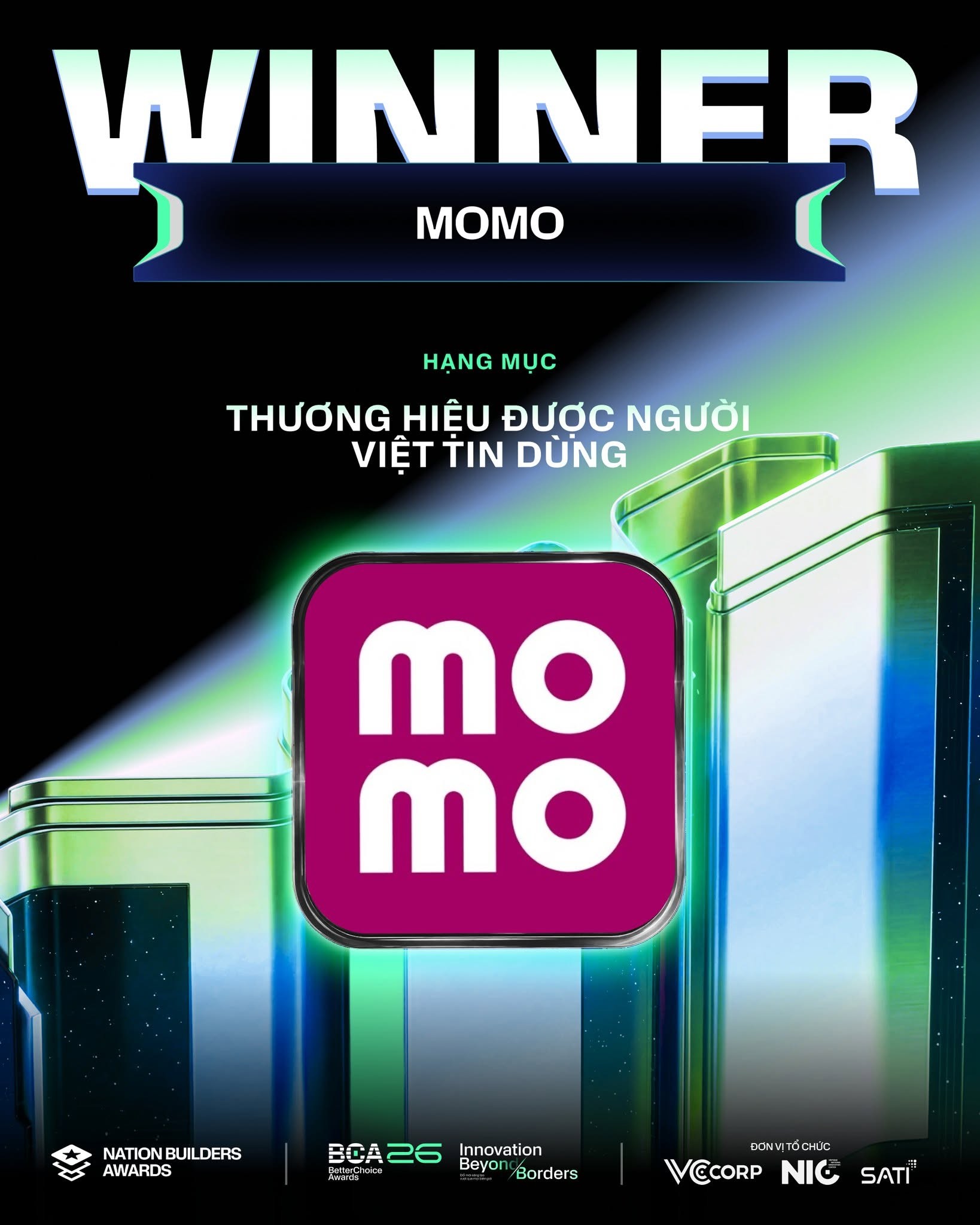 MoMo nhận ‘cú ăn ba’ giải thưởng tại Better Choice Awards 2026 - Ảnh 3.