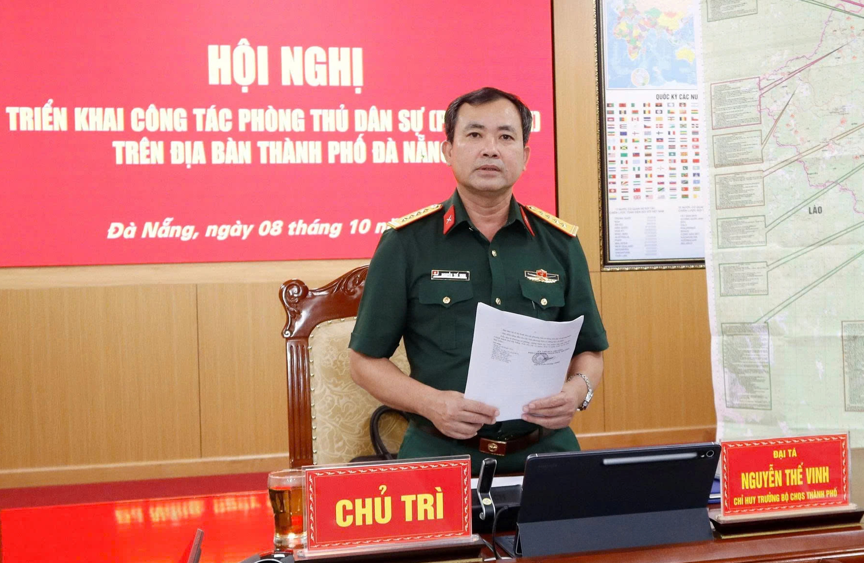 Đà Nẵng điều xe thiết giáp, gần 130 quân nhân sẵn sàng ứng phó mưa lũ - Ảnh 2.