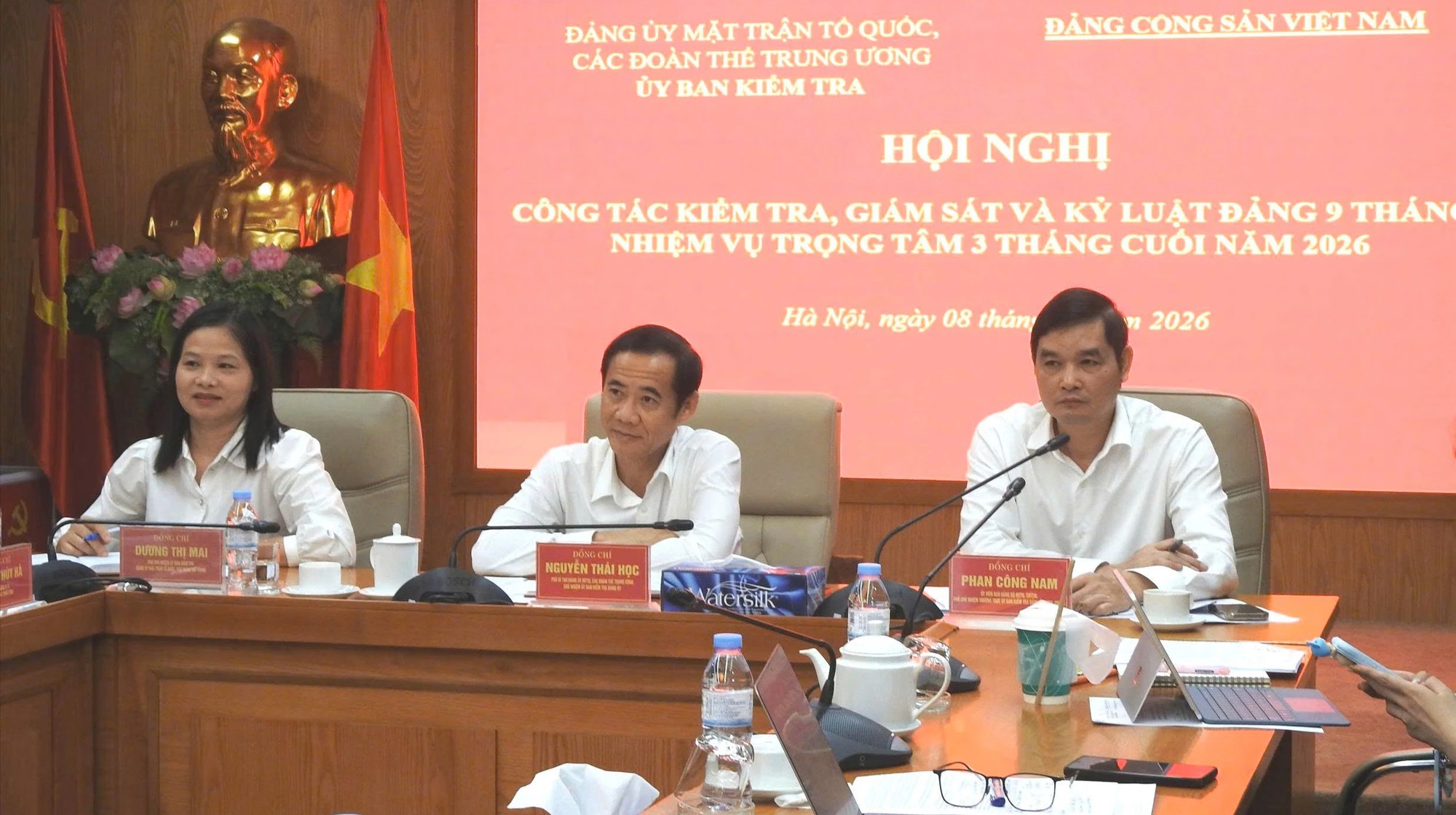 Đảng ủy MTTQ, các đoàn thể Trung ương tăng cường công tác kiểm tra, giám sát - Ảnh 1.