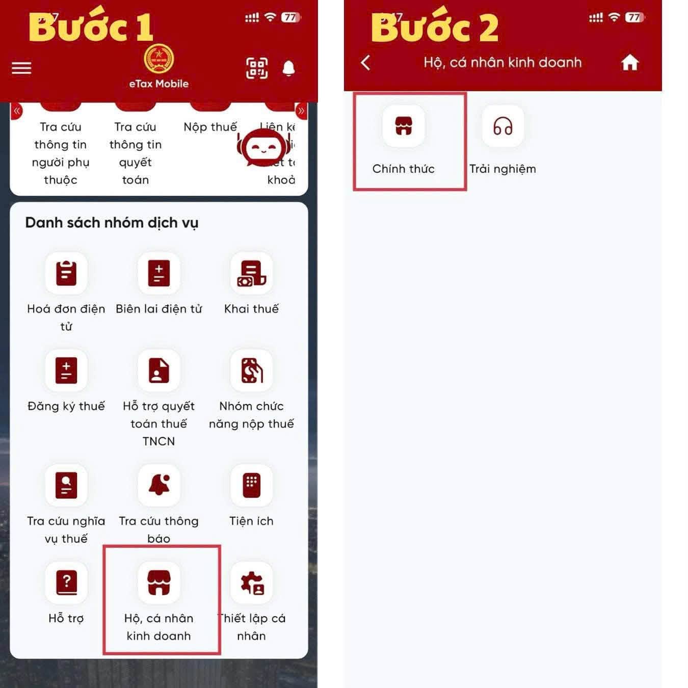 Chi tiết cách khai thuế quý 3 qua eTax Mobile - Ảnh 1.