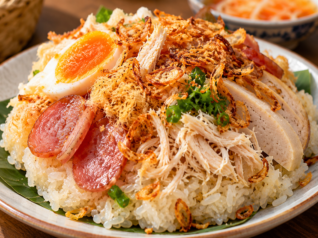 Ăn sáng liên tục bằng xôi mặn: điều gì xảy ra với đường huyết, huyết áp? - Ảnh 1.