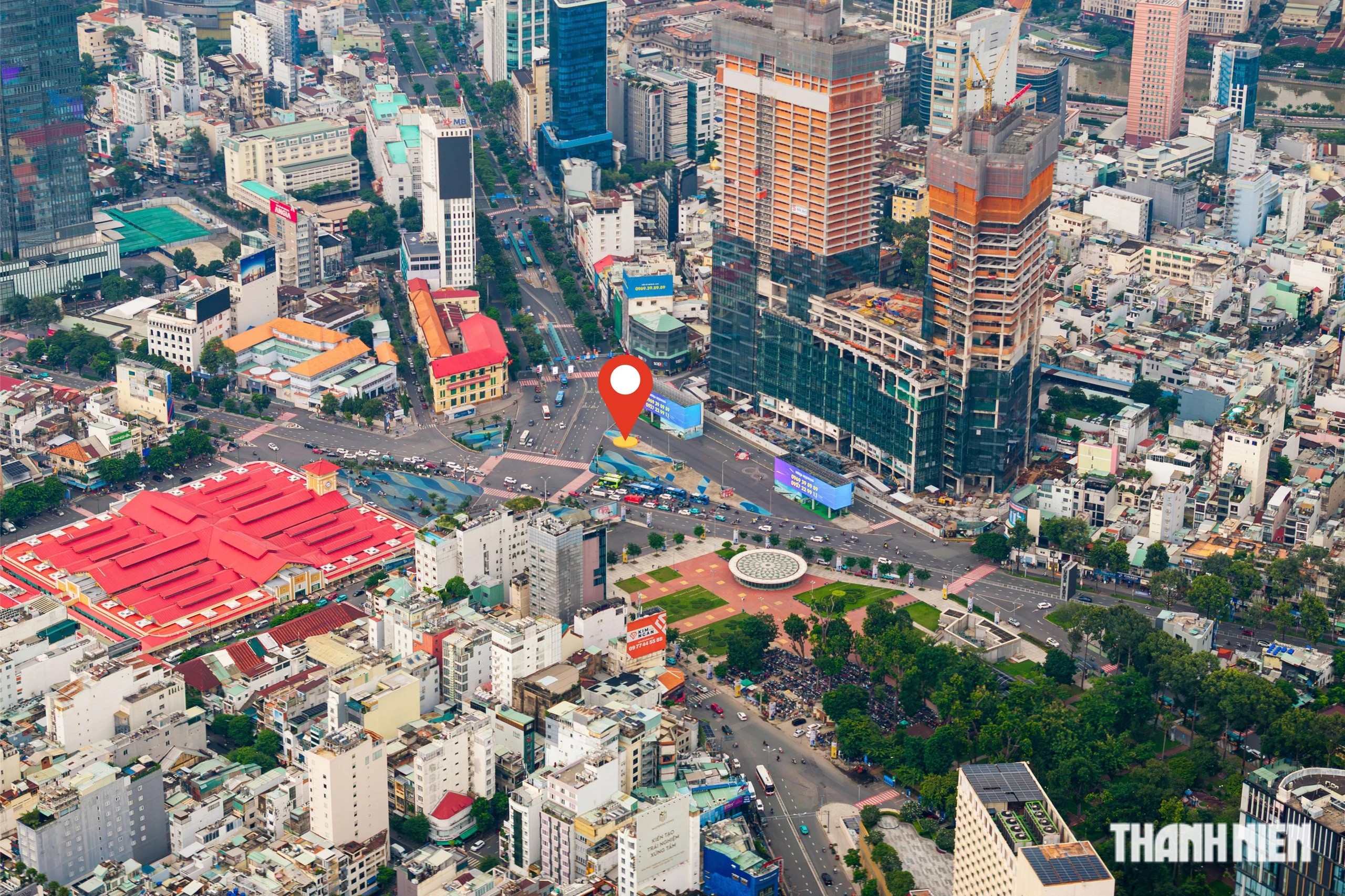 Toàn cảnh 11 ga metro số 2 TP.HCM trước ngày thành 'đại công trường' - Ảnh 1.