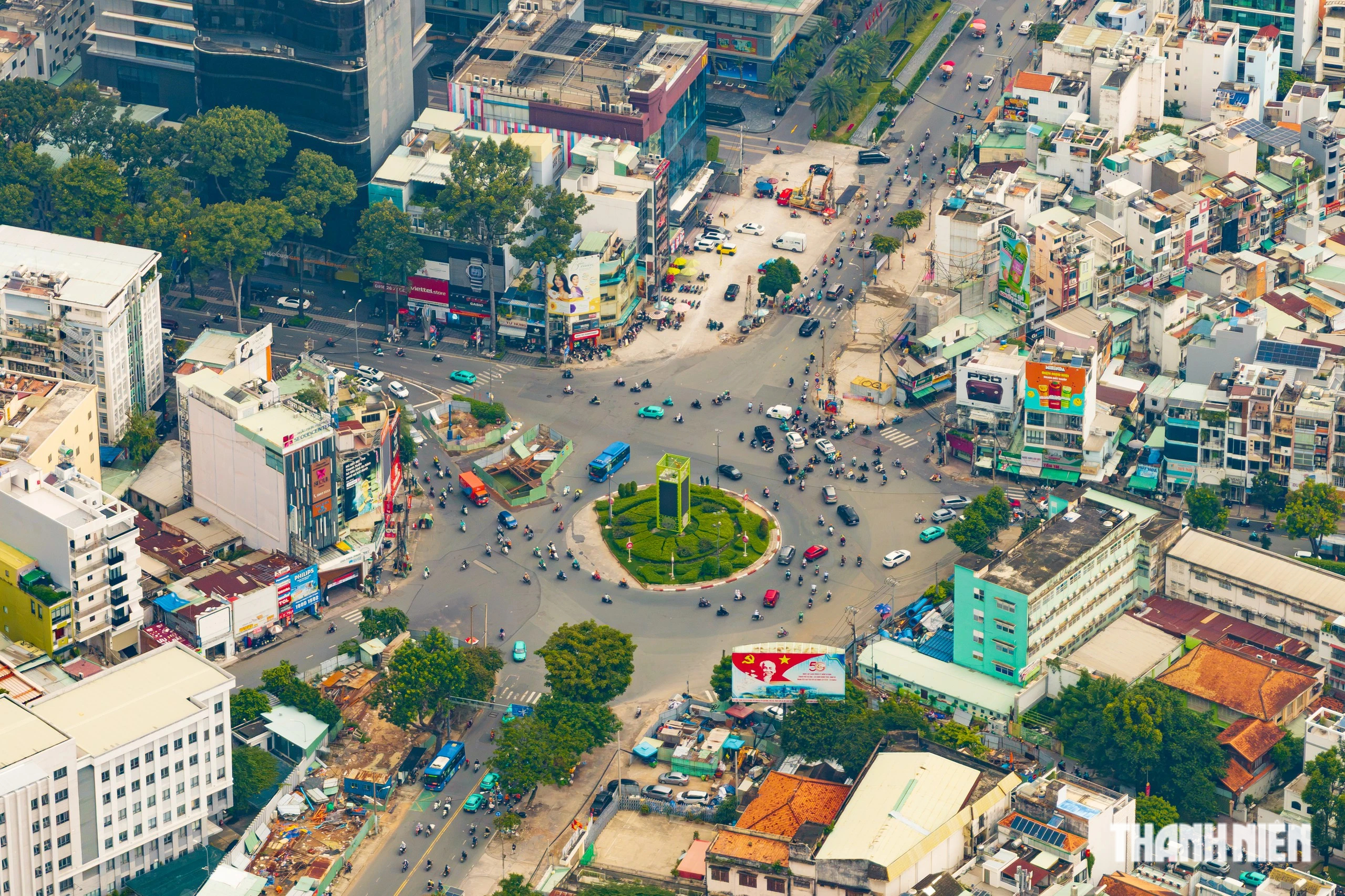 Toàn cảnh 11 ga metro số 2 TP.HCM trước ngày thành 'đại công trường' - Ảnh 3.
