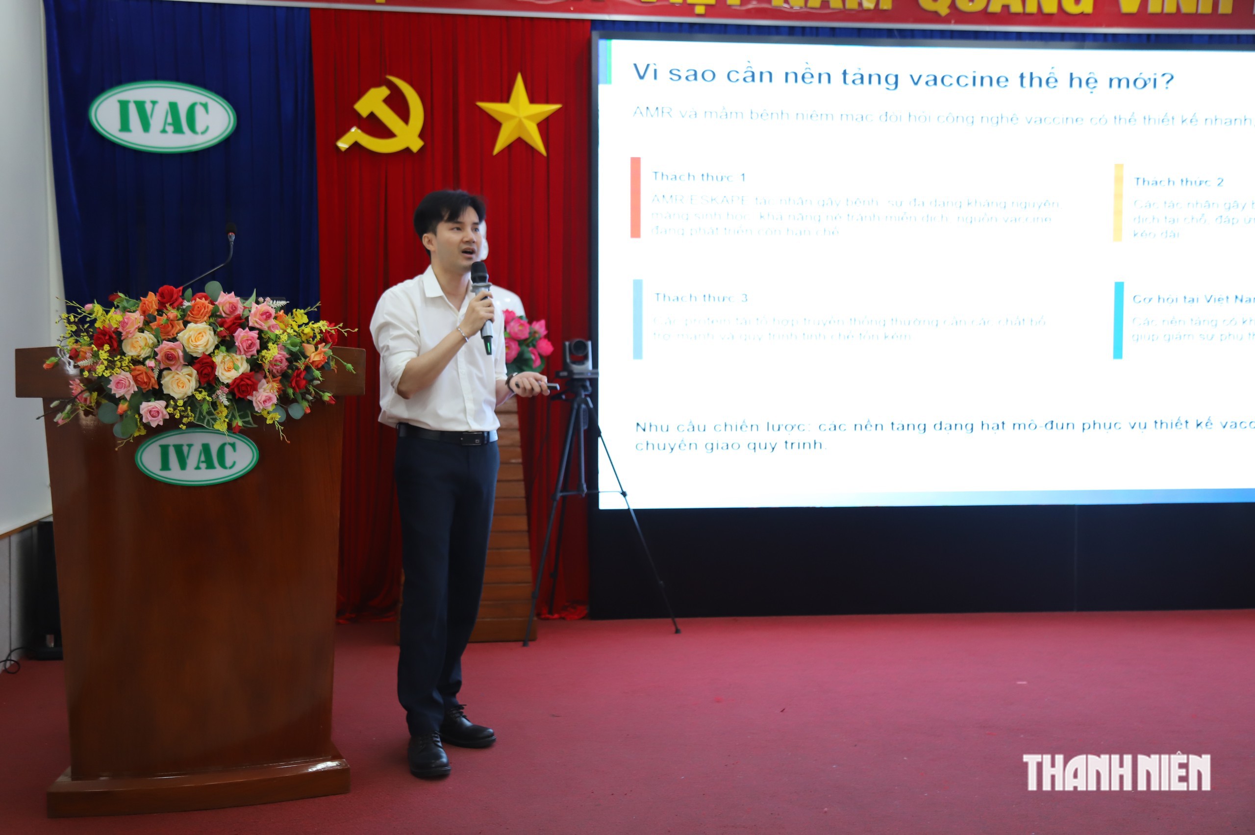 Nghiên cứu vắc xin mới dạng uống, dạng cốm phục vụ người dân - Ảnh 1.