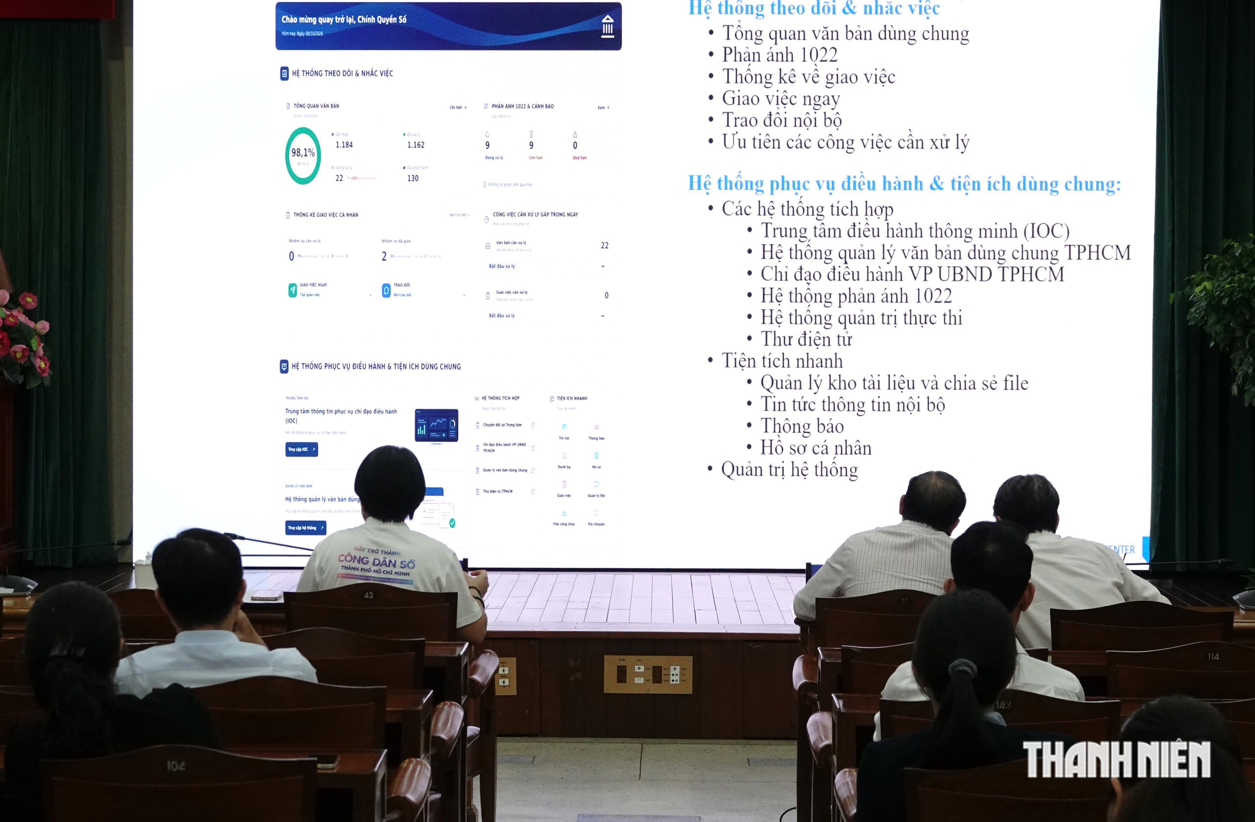 Lãnh đạo TP.HCM giao việc, nhắc việc trên nền tảng số - Ảnh 3.